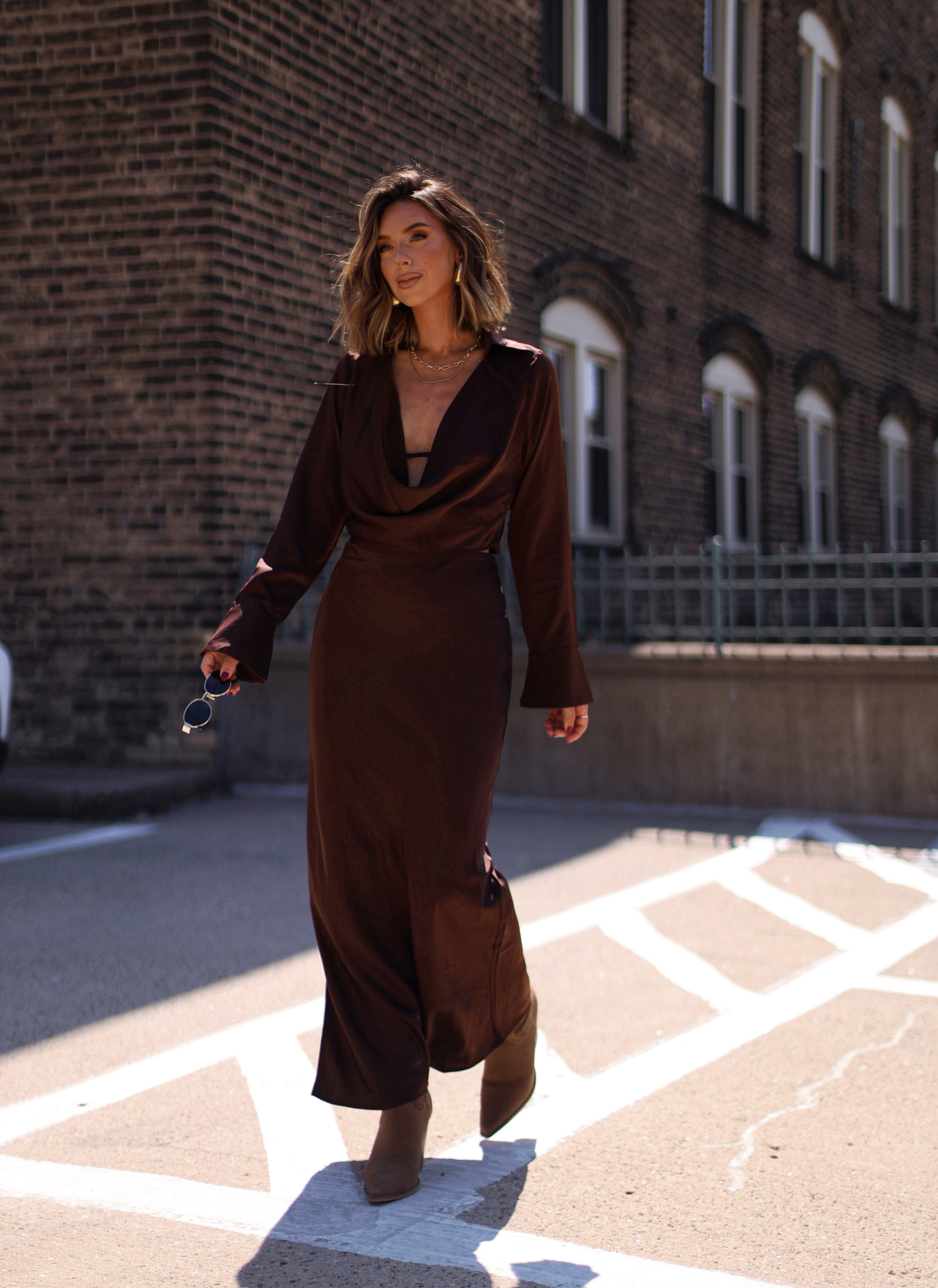 All Out Satin Top ACOA