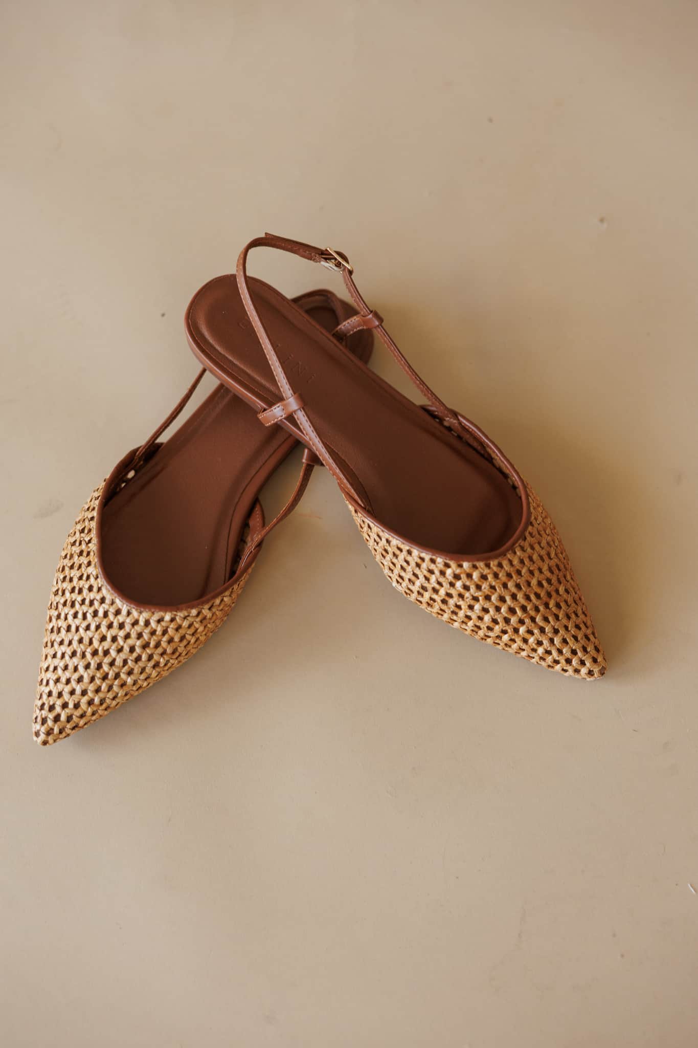 Allison Raffia Flat***