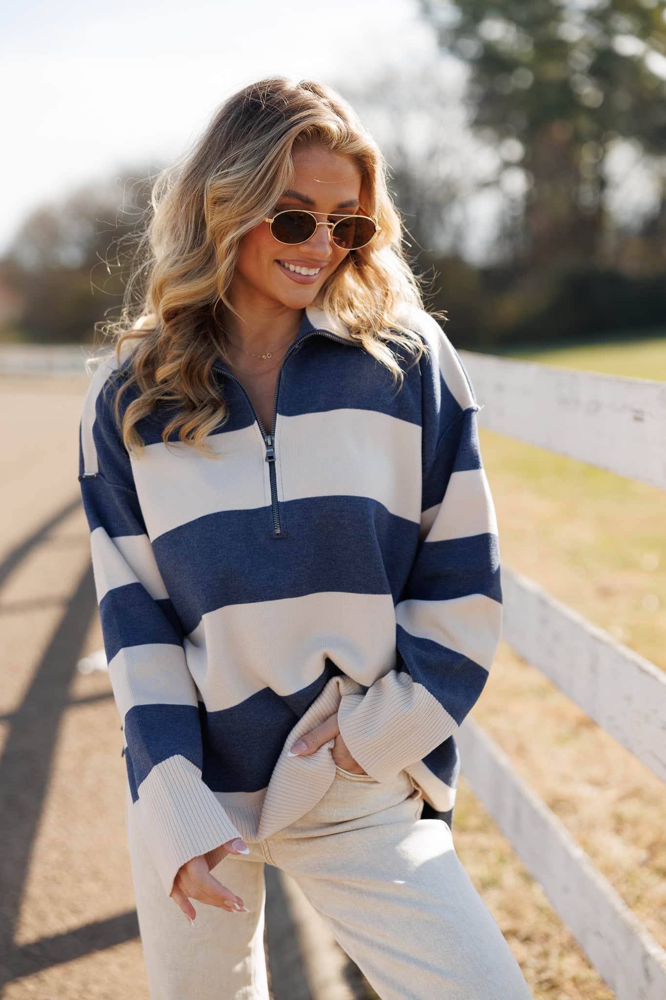 navy cream