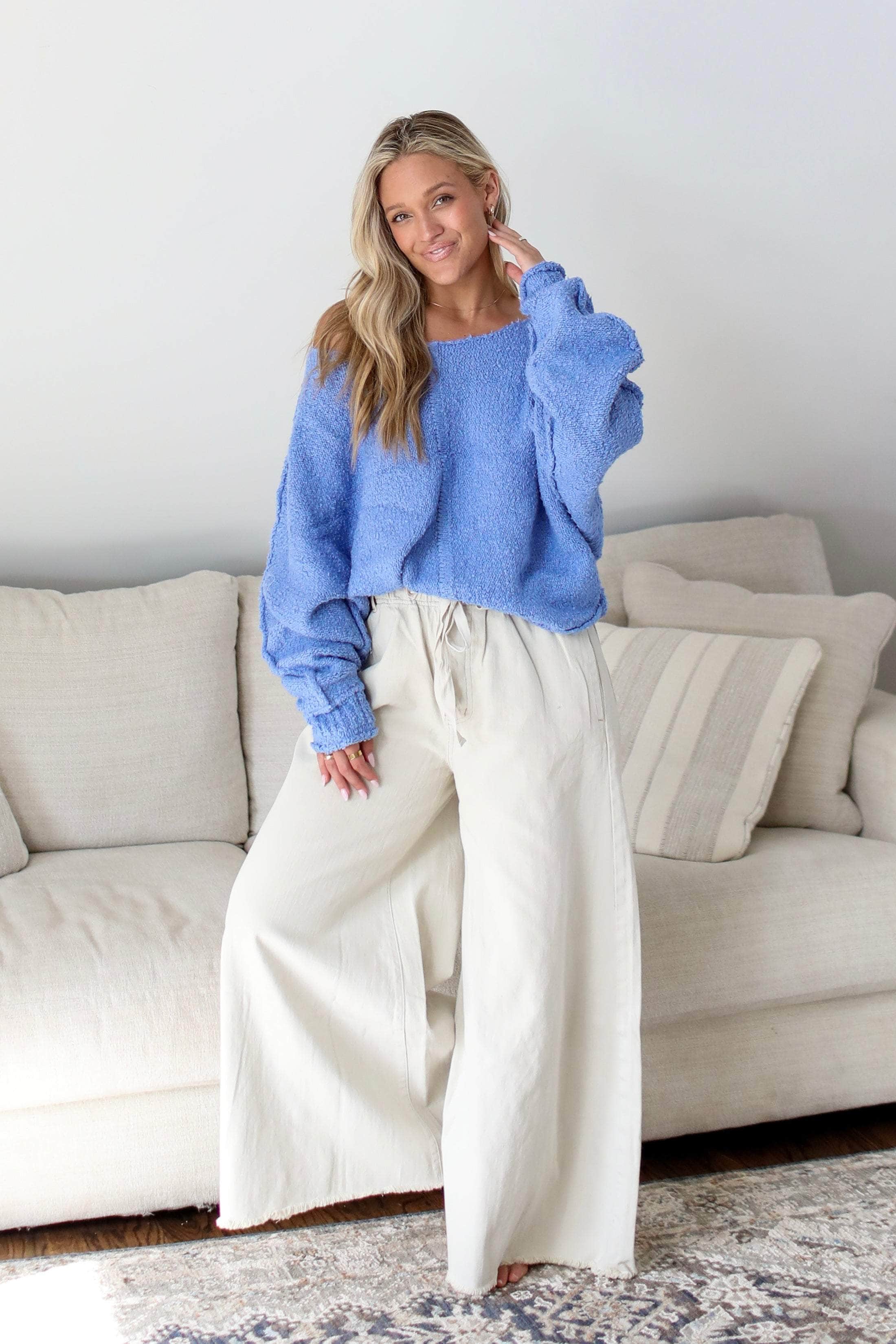 Sky Wide Leg Denim