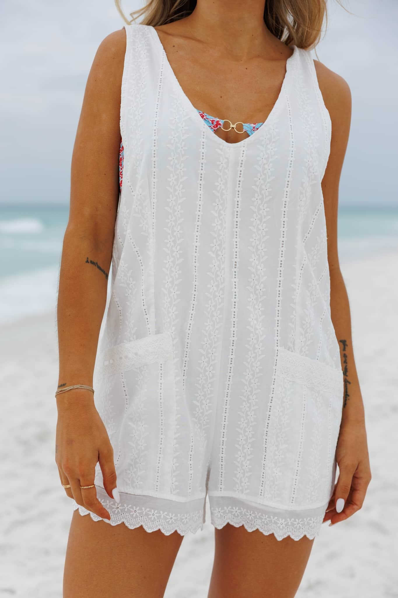 Coastal Cottage Romper
