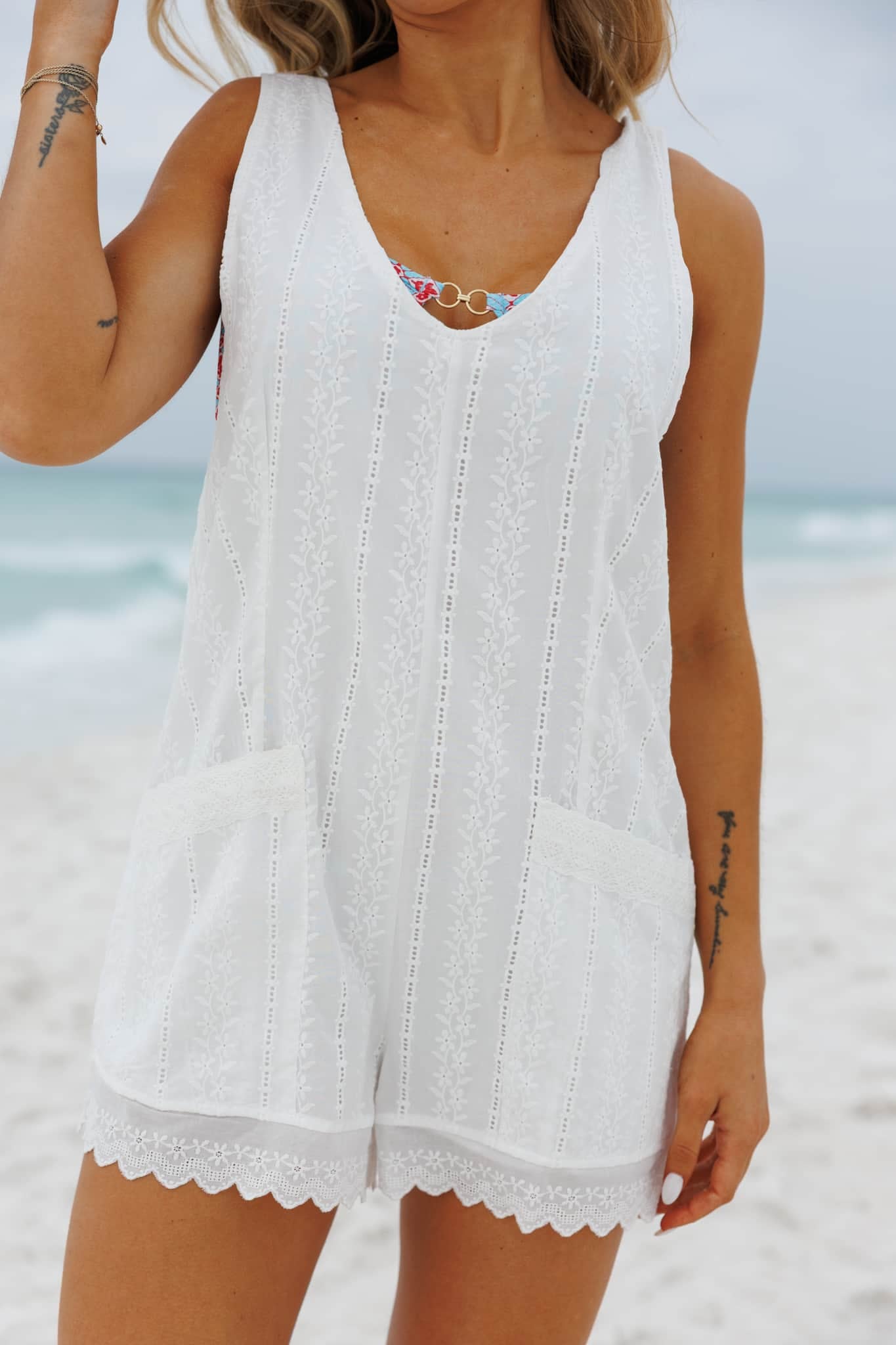 Coastal Cottage Romper