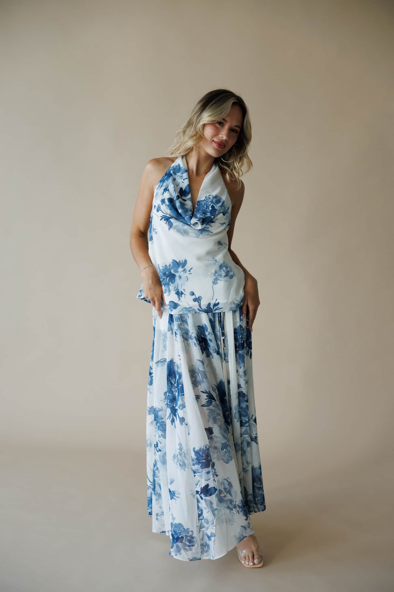 Brushstroke Blooms Skirt