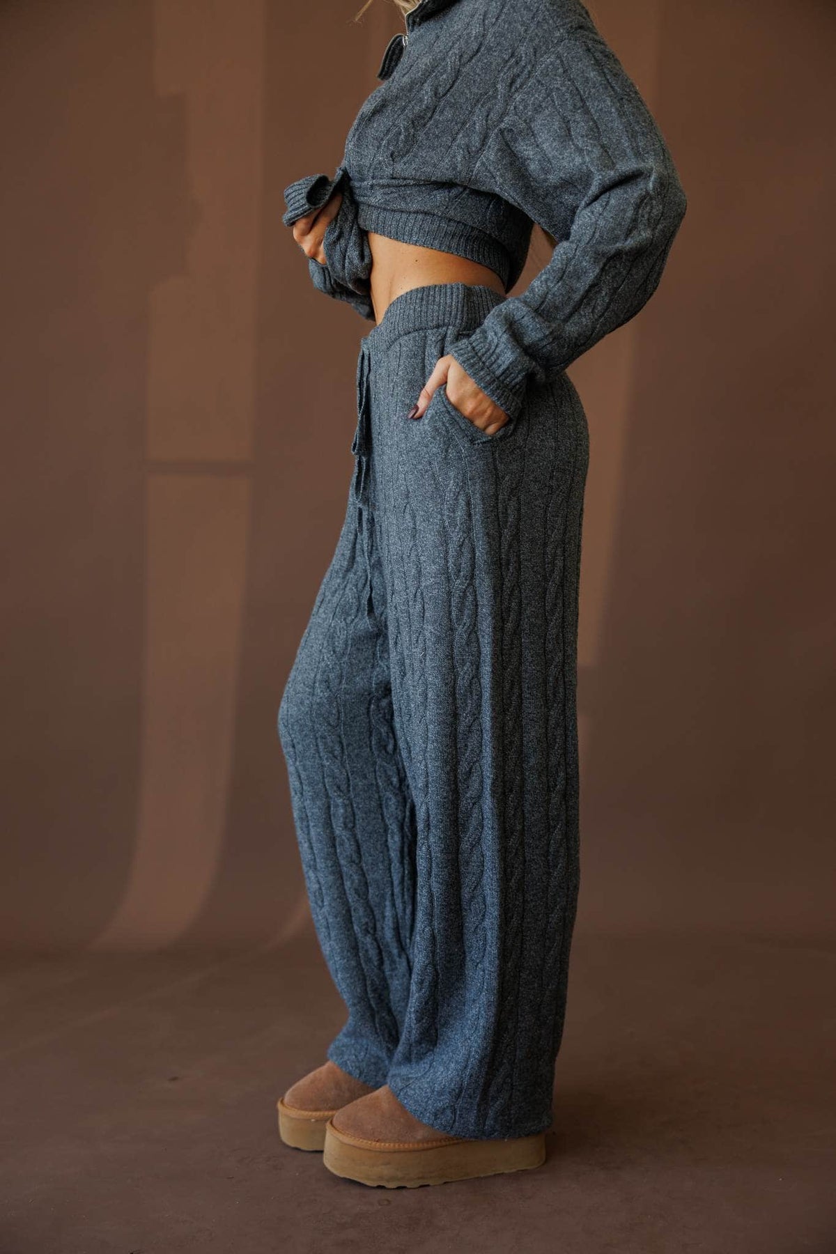 Plaid joggers