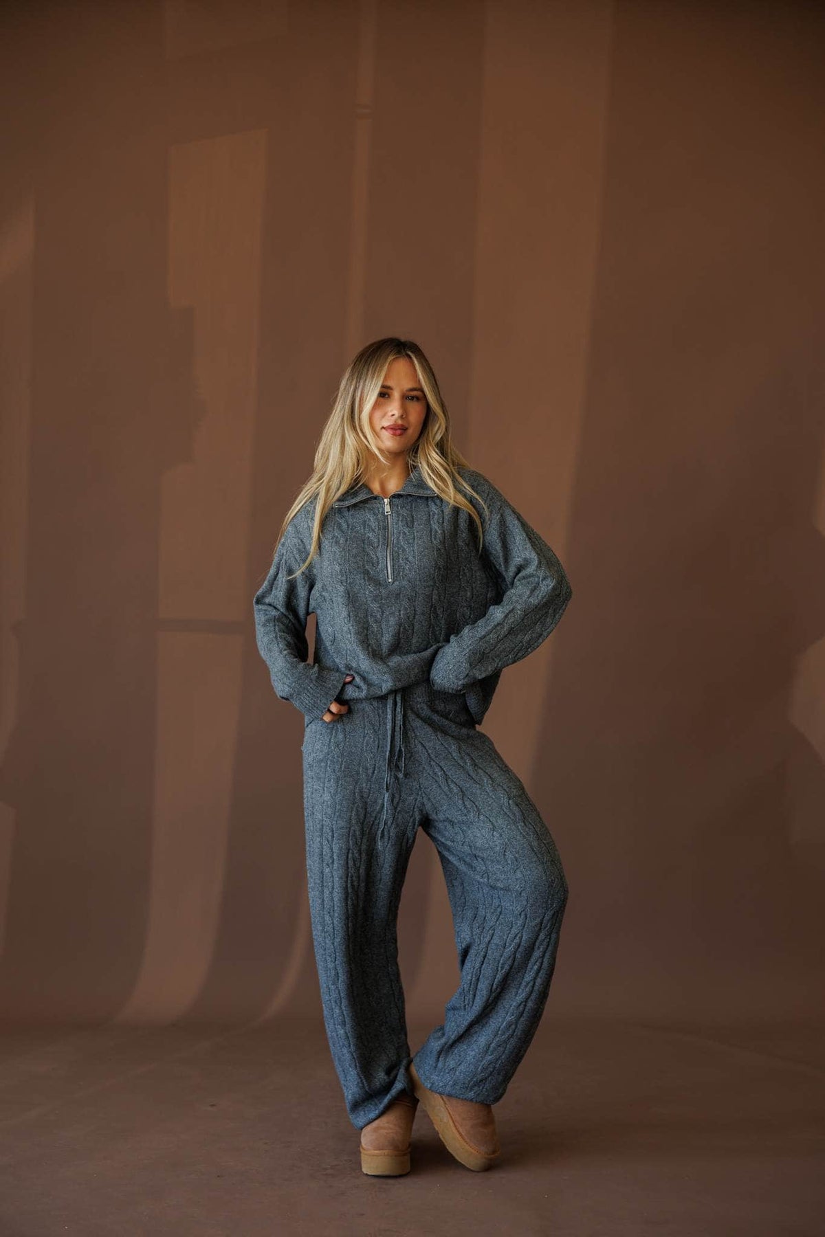 Plaid joggers