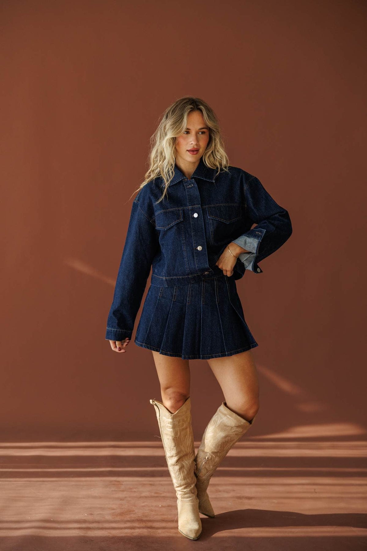 Campus Tour Pleated Skort