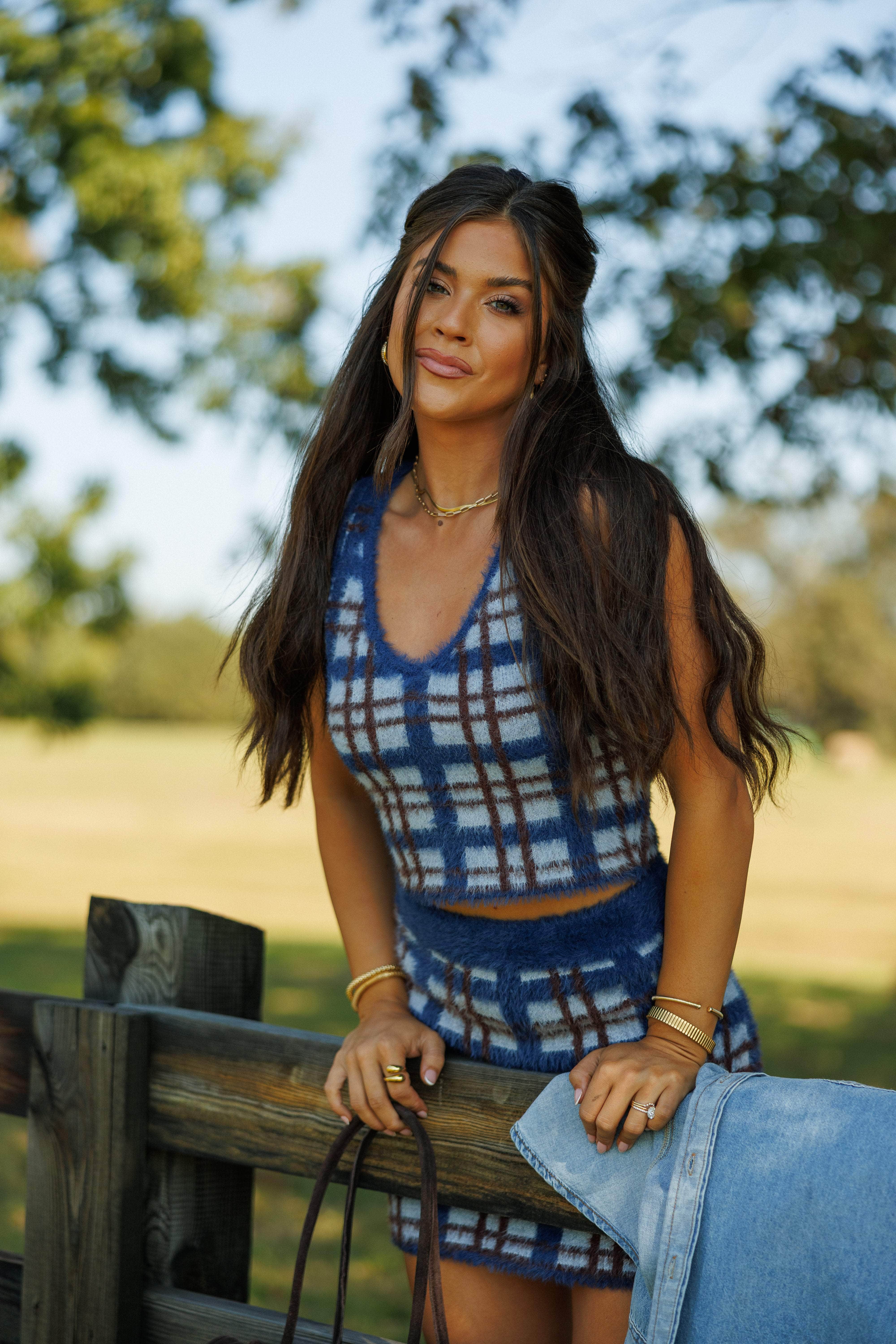 Checkmate Chic Top