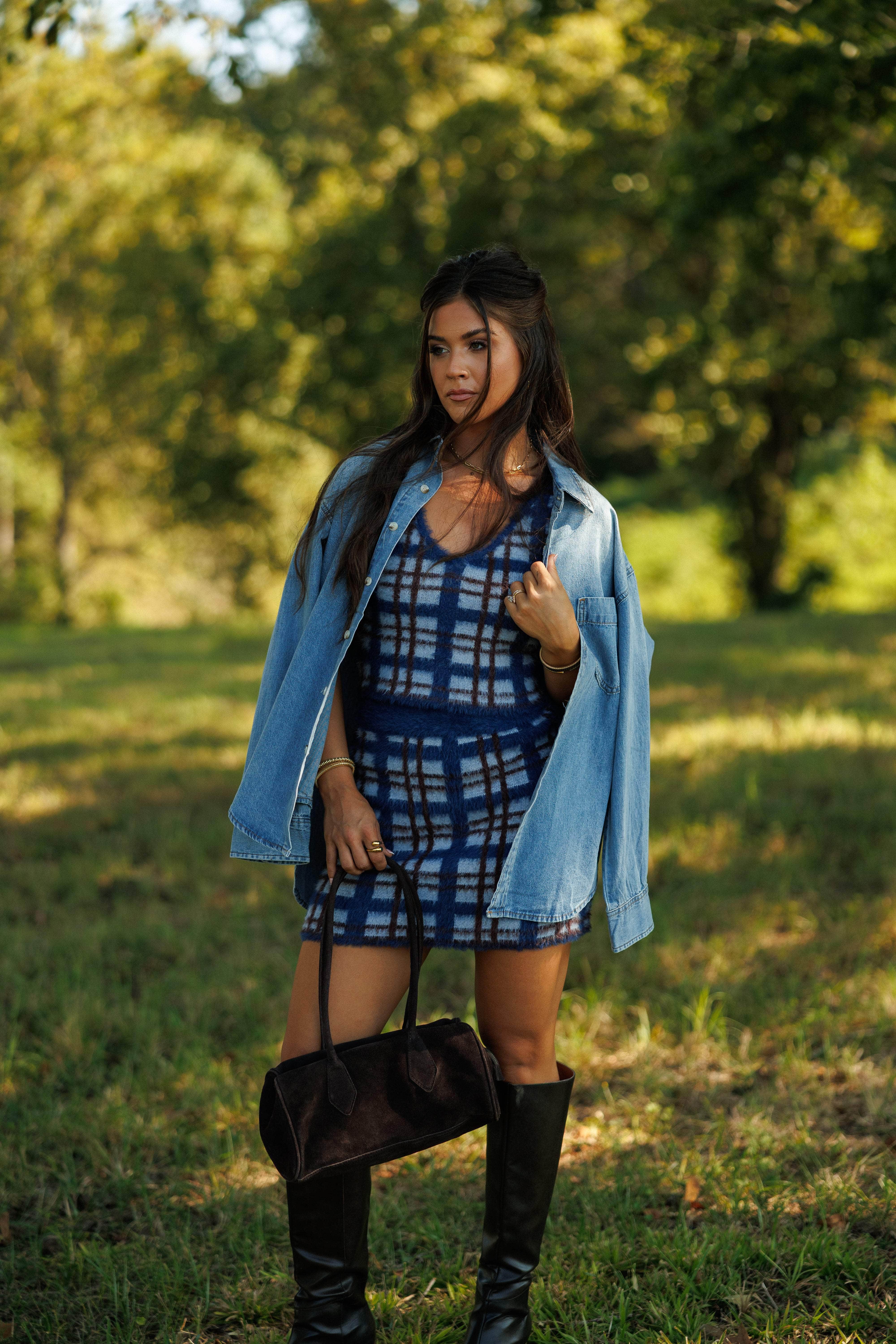 Checkmate Chic Top