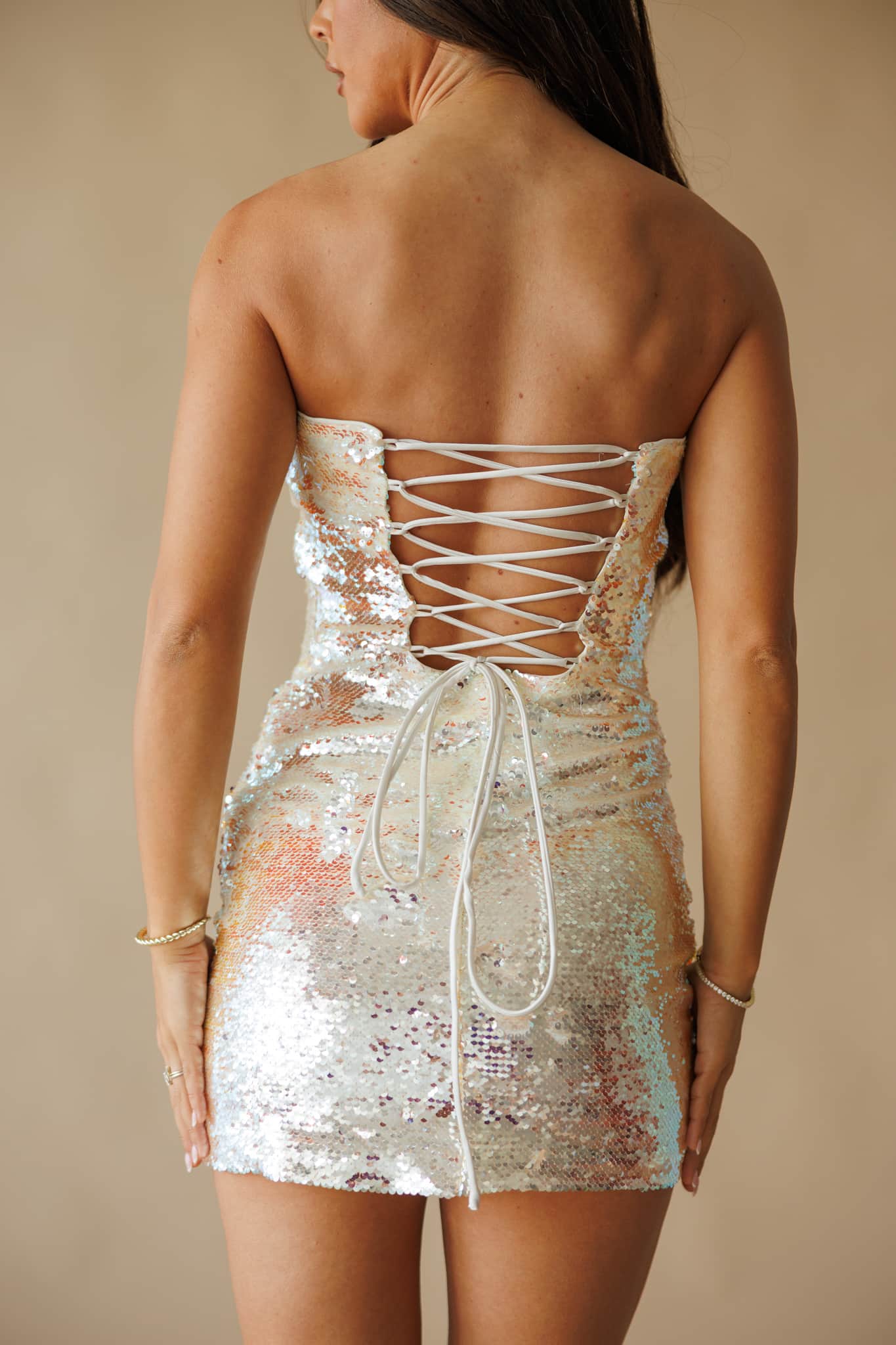 Expensive Habits Sequin Dress