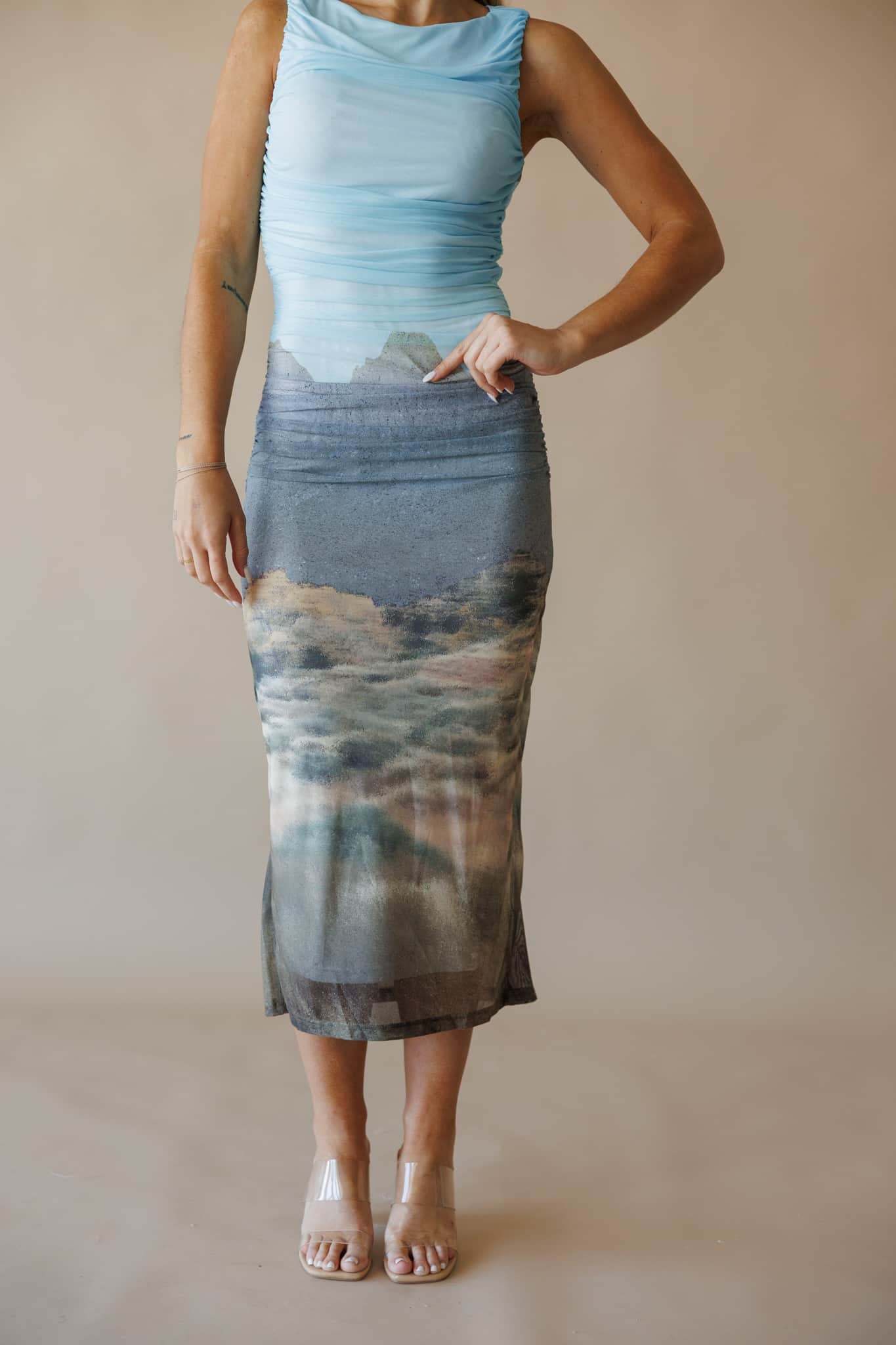 Monet Mirage Maxi Dress