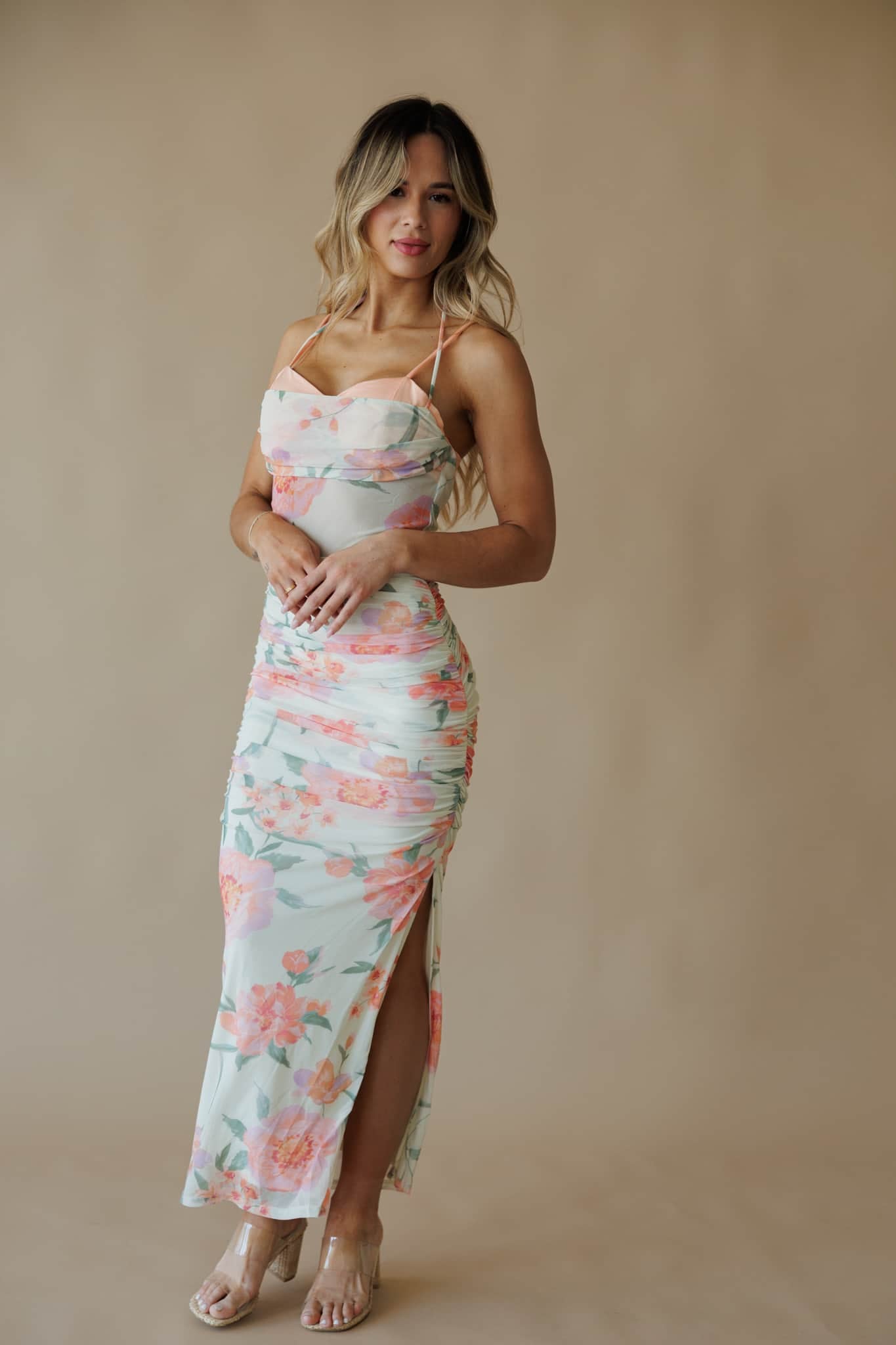 Rosy Daydream Maxi Dress