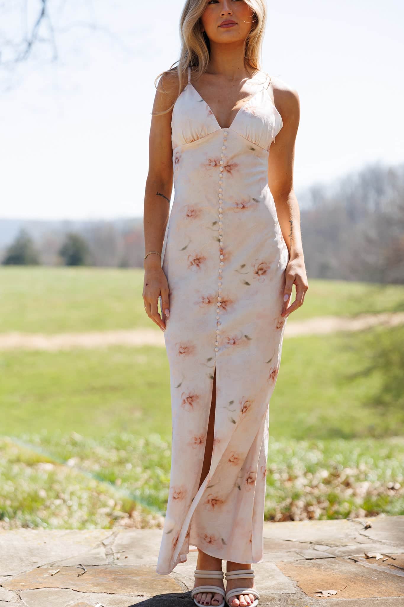 Take Your Pick Floral Dress