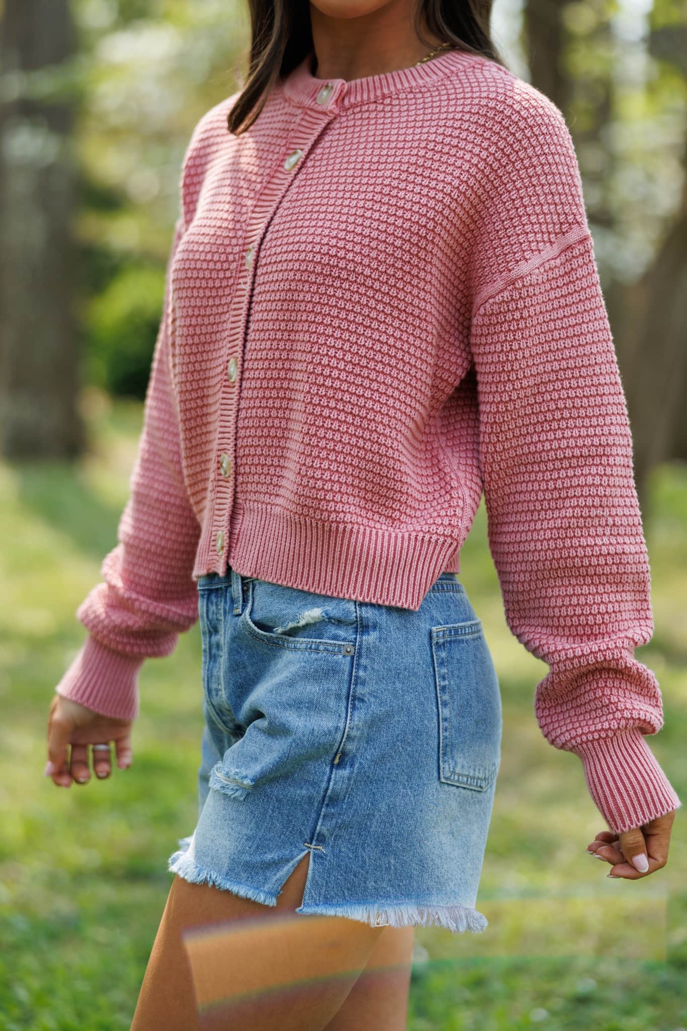 Strawberry Picking Cardigan