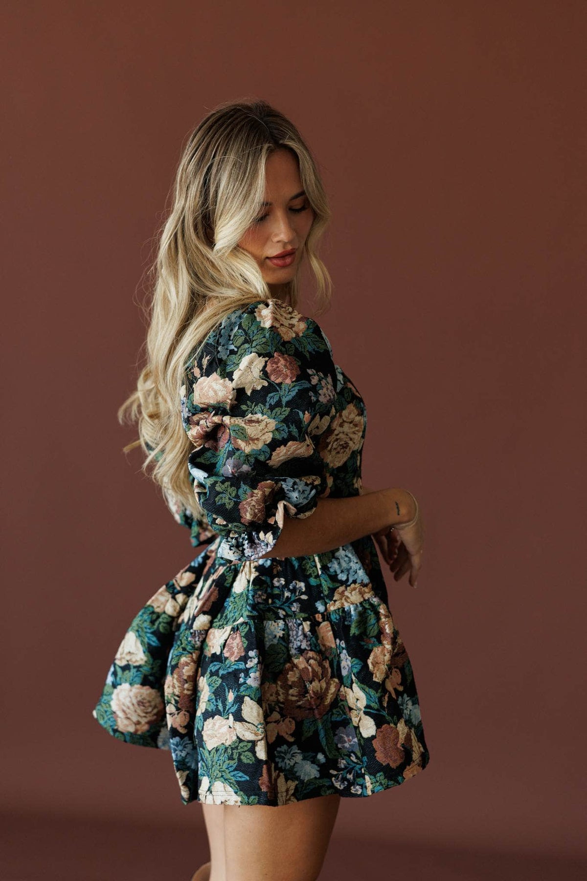Fallen Petals Romper