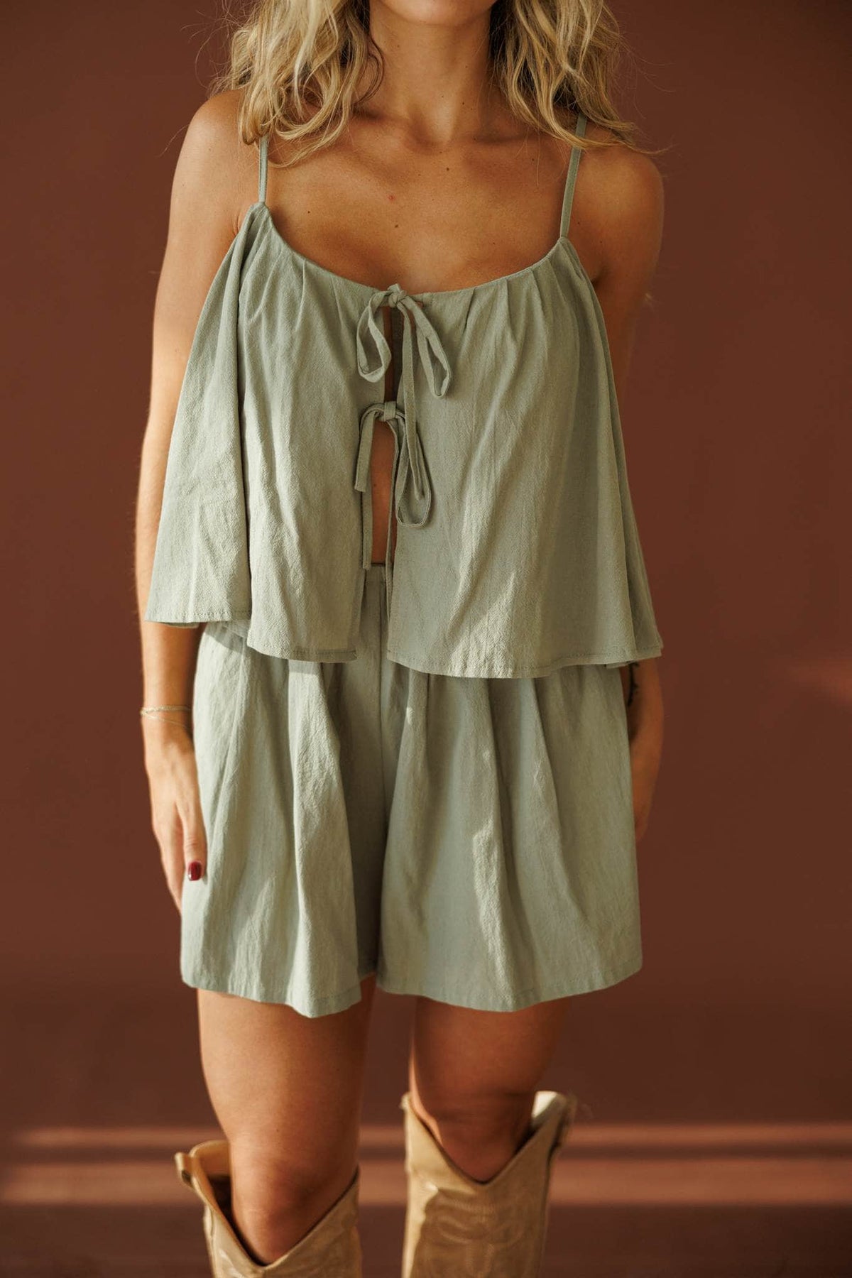 Fawn Over You Romper