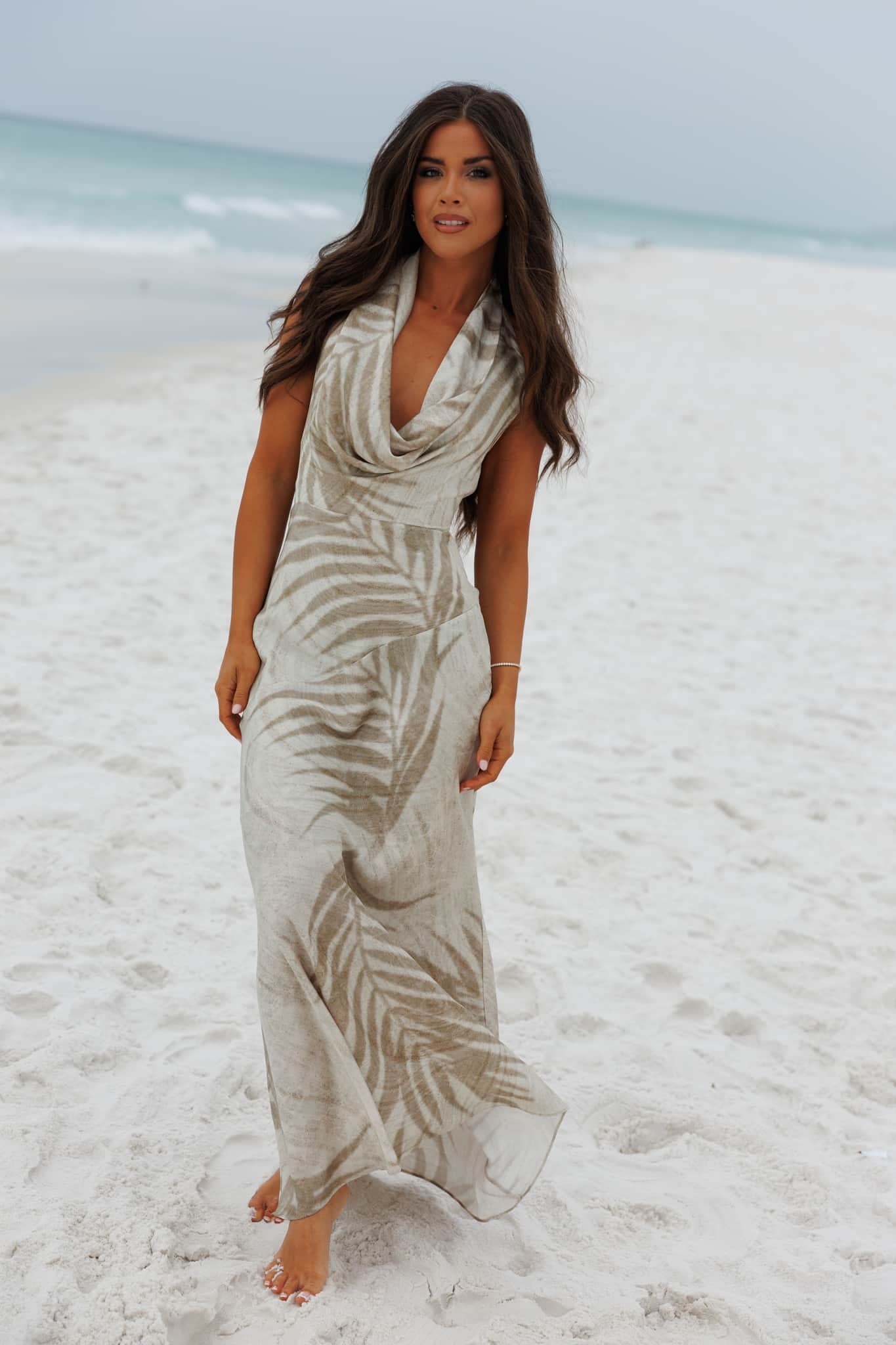 Palm Leaf Dress