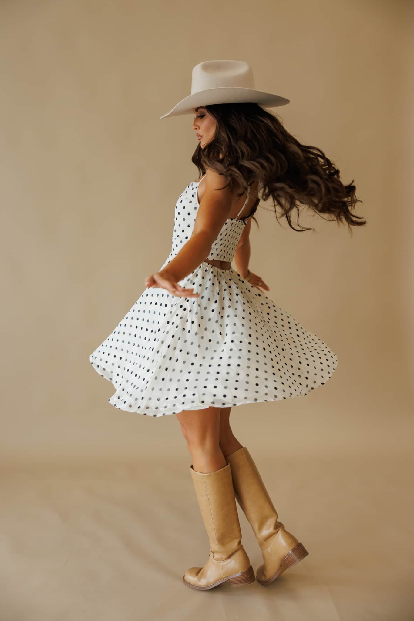Dotted Darling Mini Dress