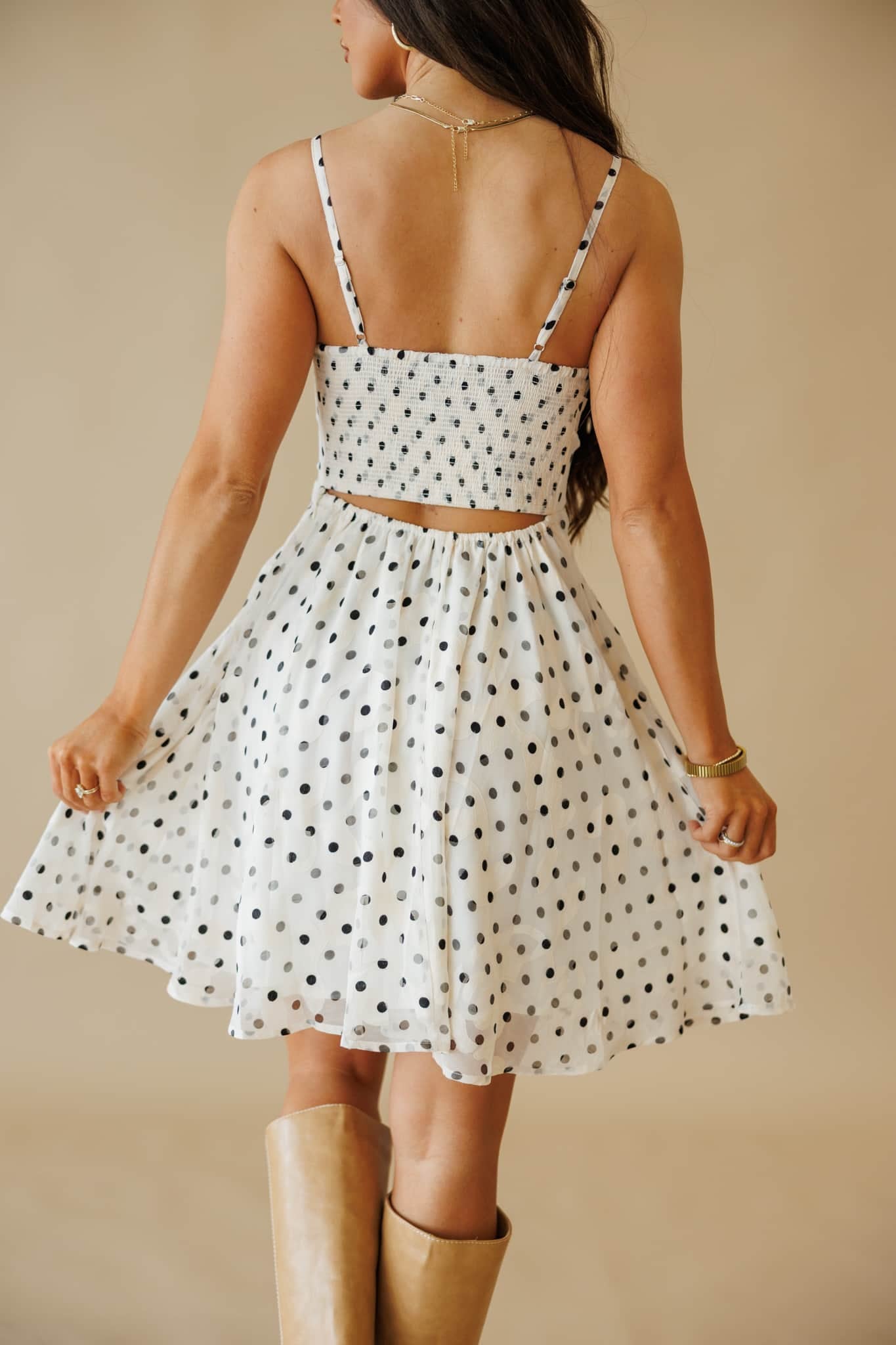Dotted Darling Mini Dress