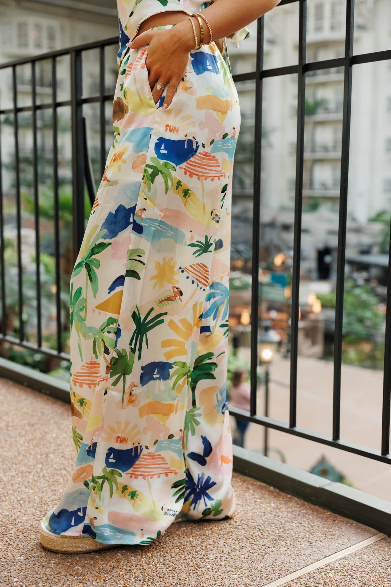 Postcard From Paradise Pants