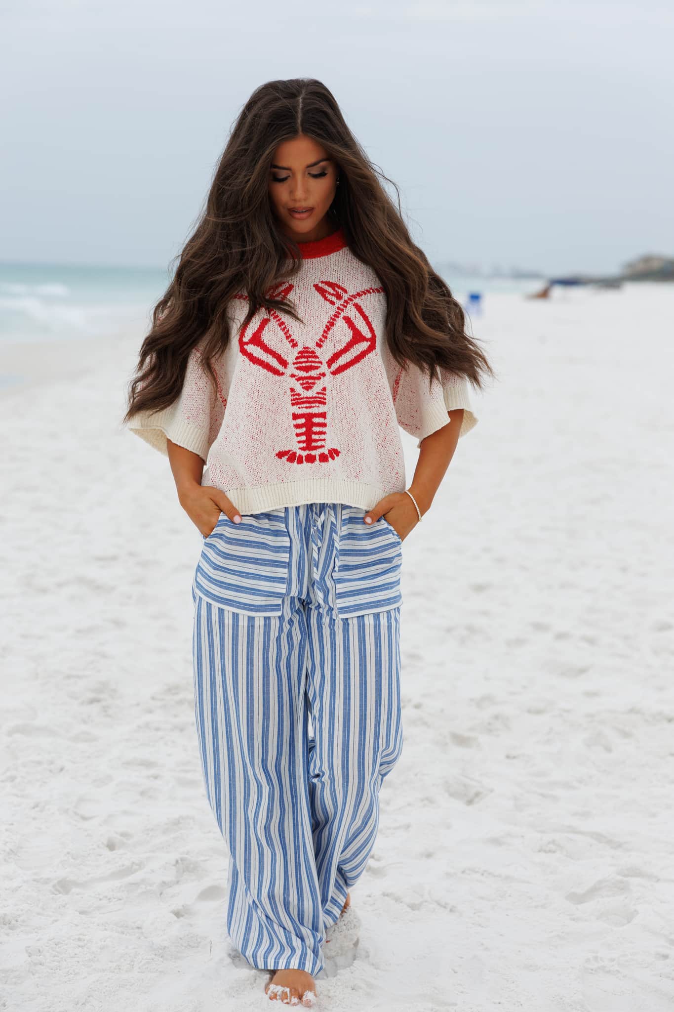 Sail Away Striped Pants