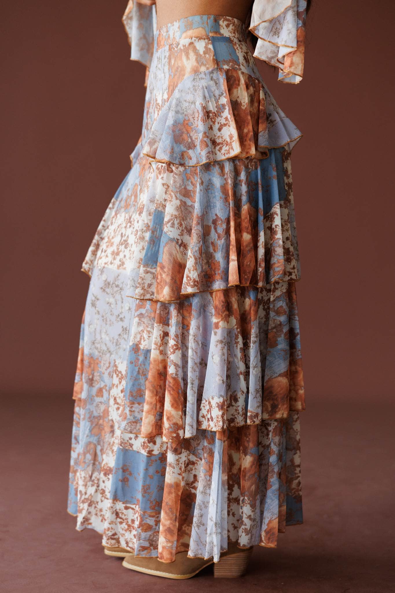 Postcard From Texas Skirt