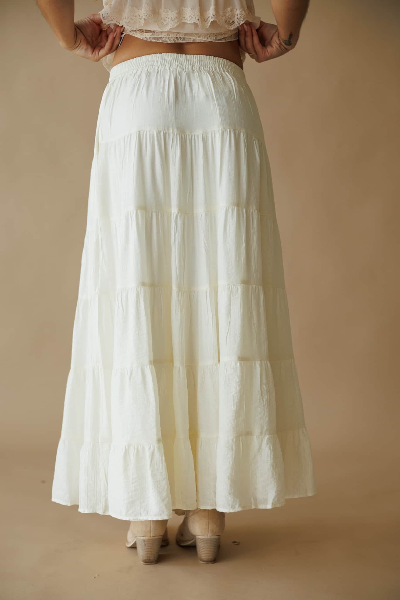 Sahara Tiered Maxi Skirt