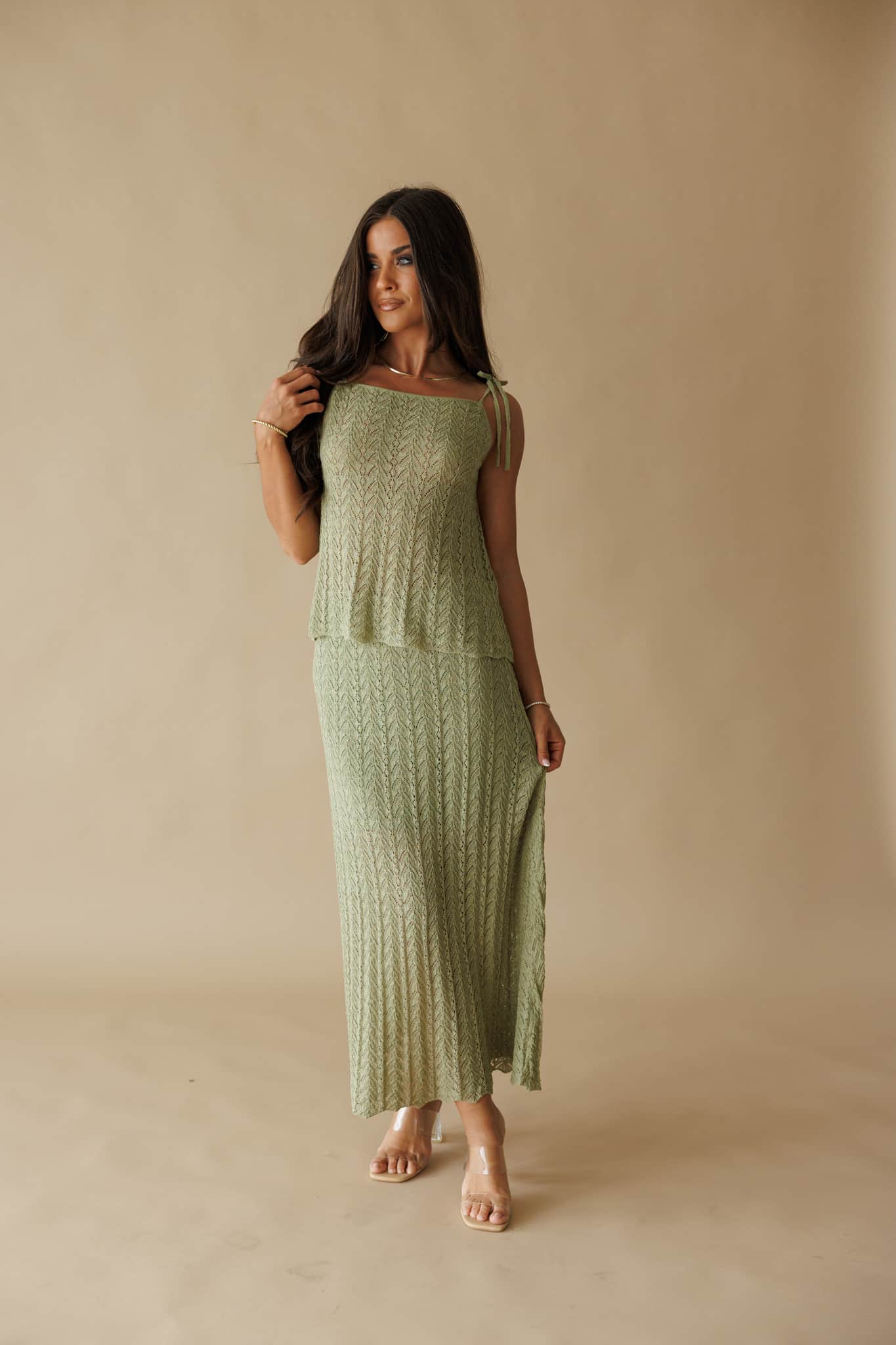 Tuscan Heat Crochet Top
