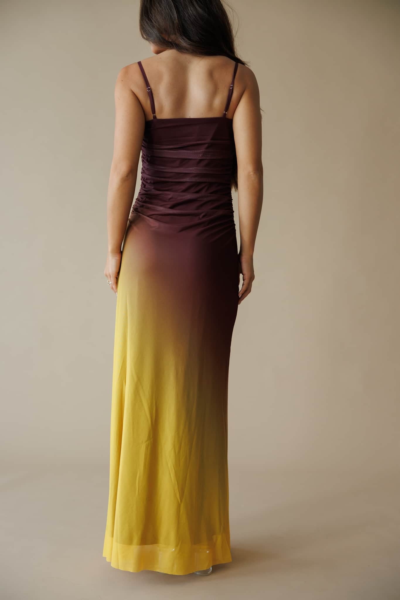Golden Pour Maxi Dress