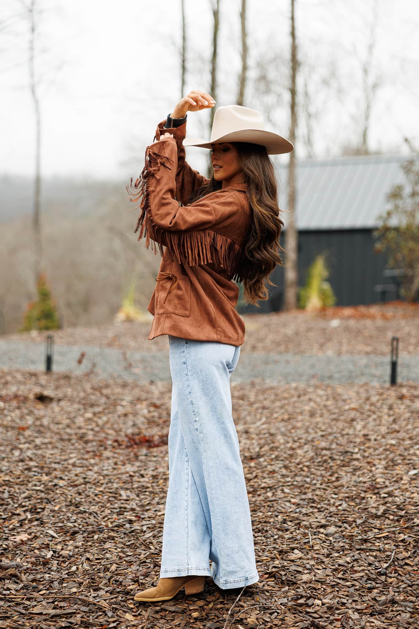 Golden Rodeo Suede Jacket
