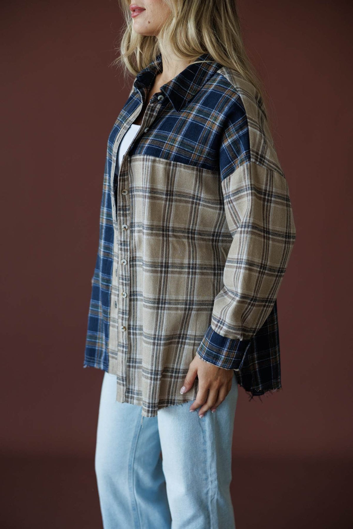 Harvest Club Plaid Top
