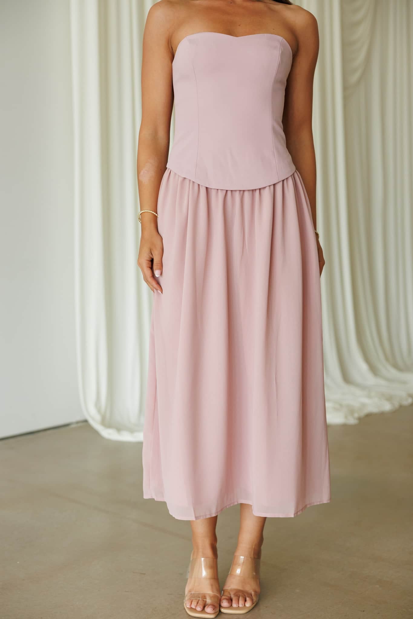 Everblush Midi Dress