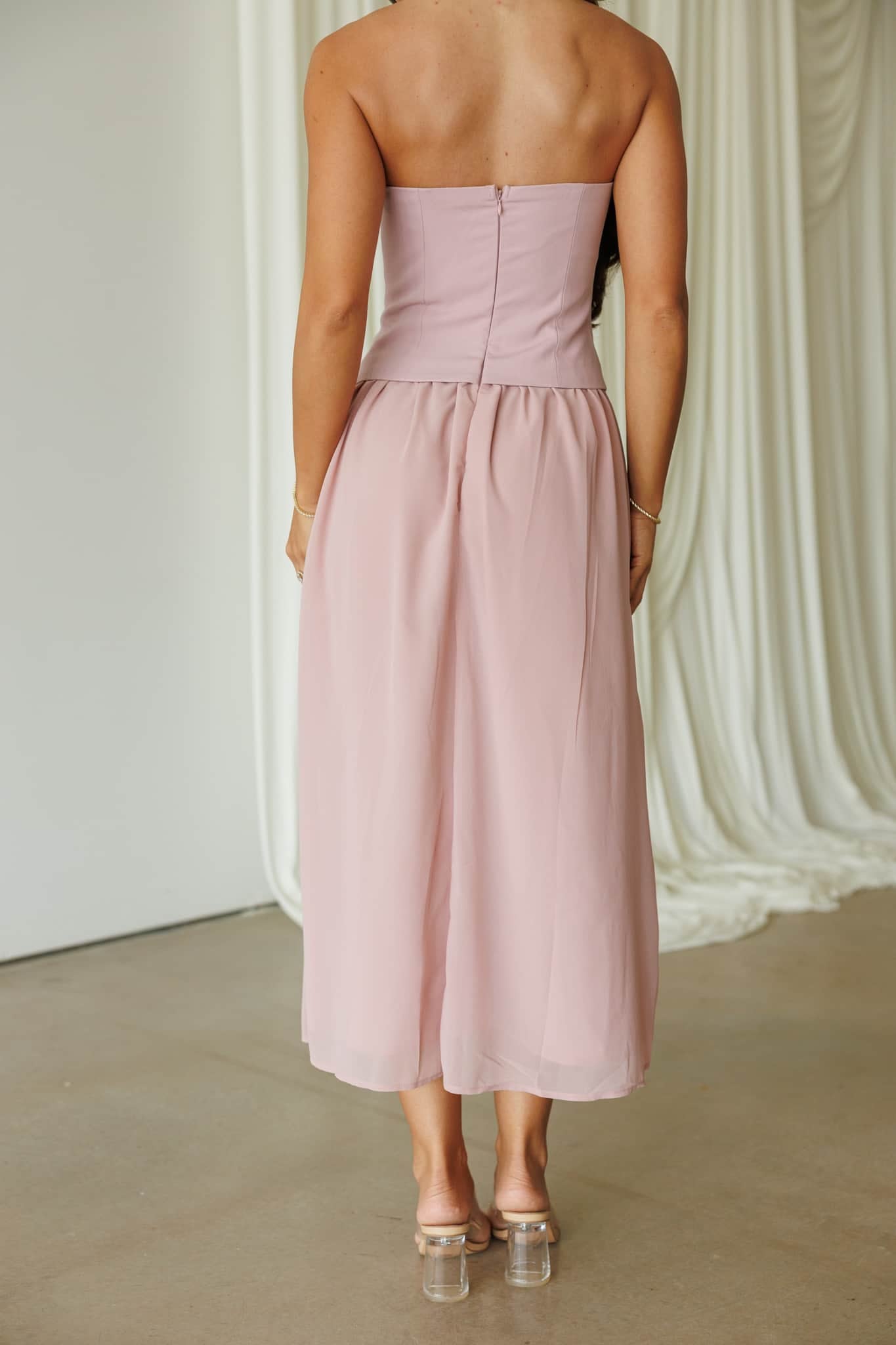 Everblush Midi Dress