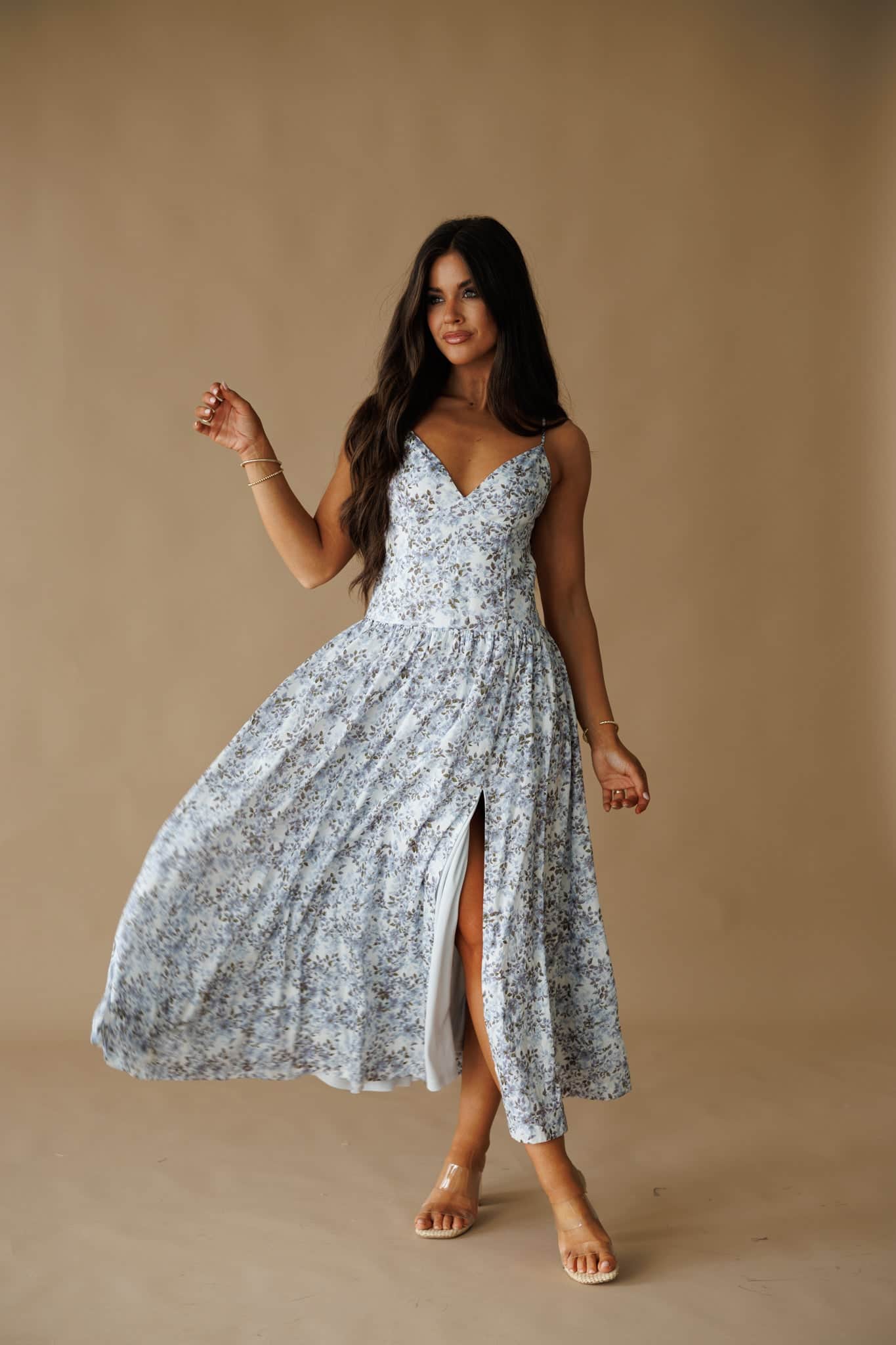 Monet Garden Midi Dress