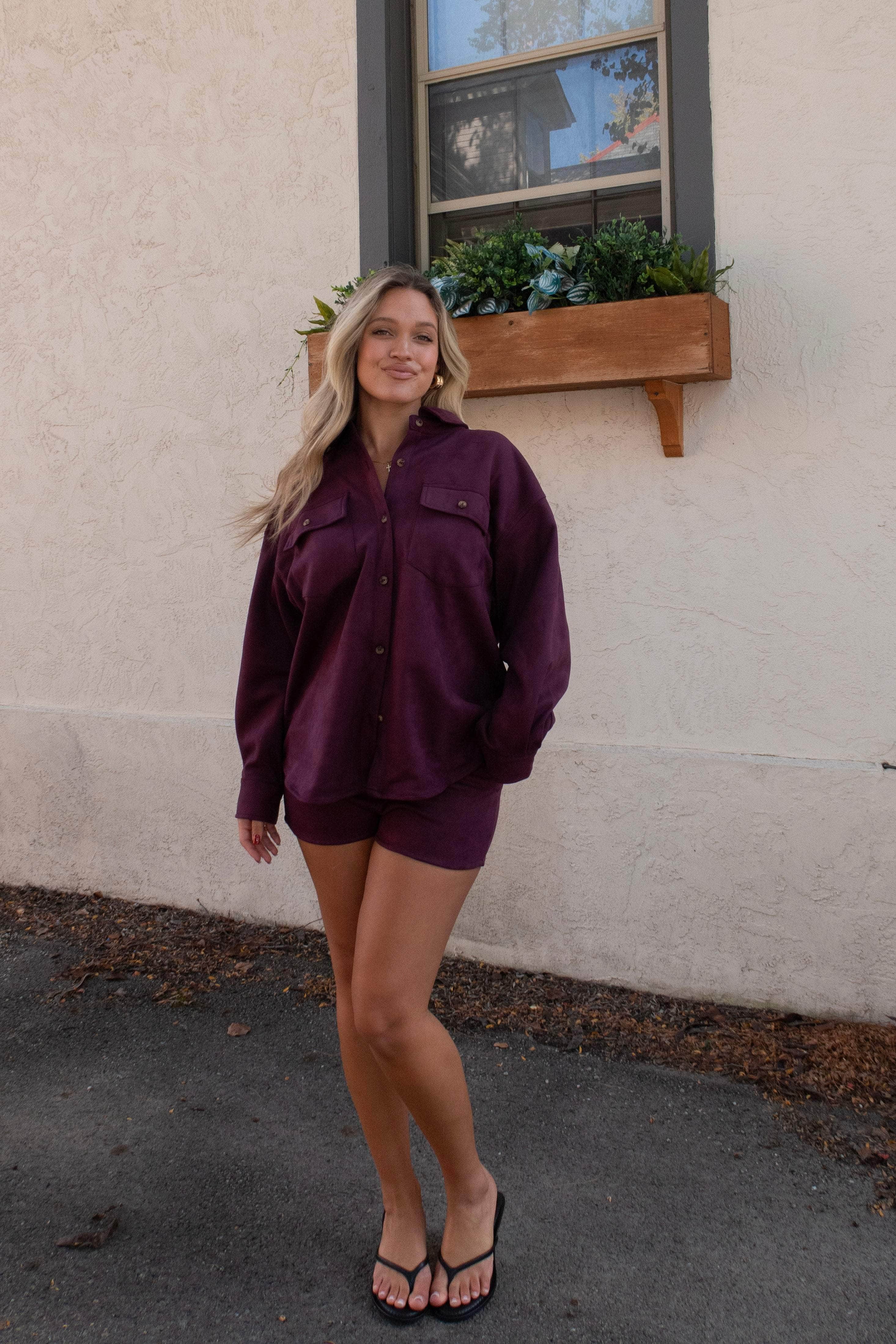 Favorite Season Suede Jacket