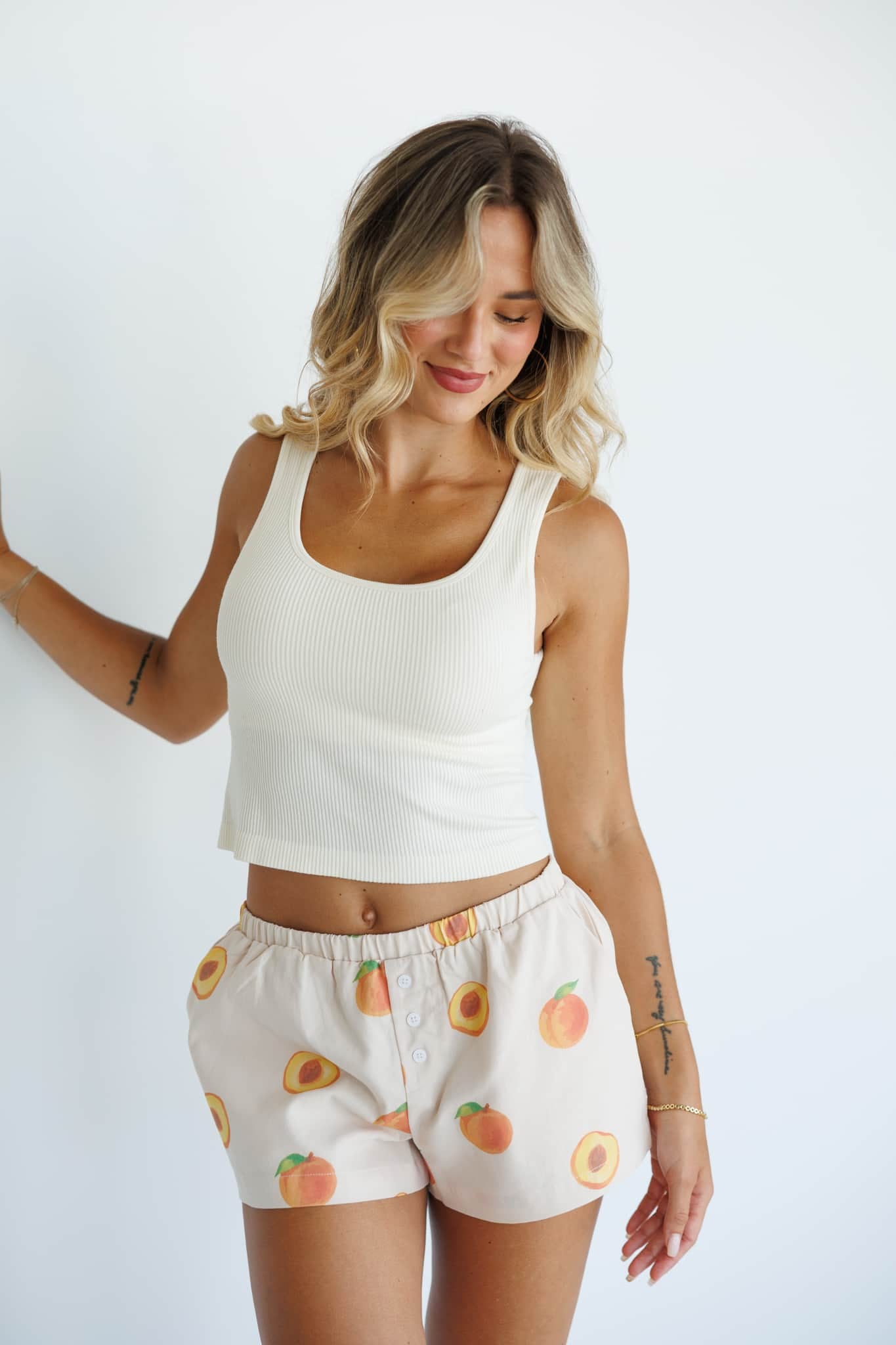 Peach Boxer Shorts