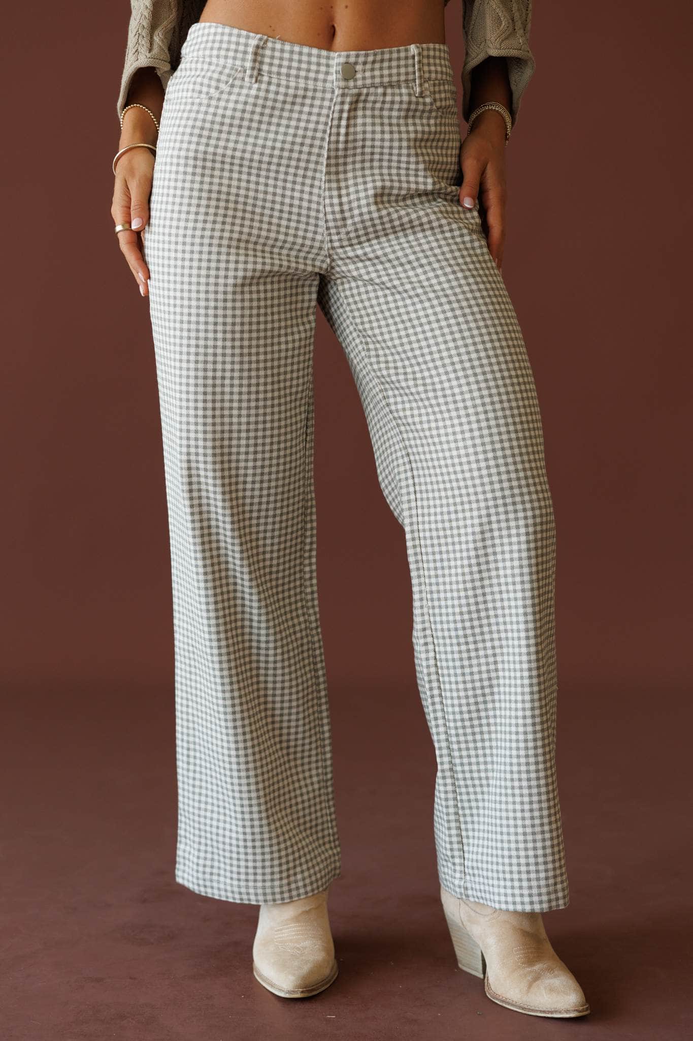 Gilmore Gingham Pants