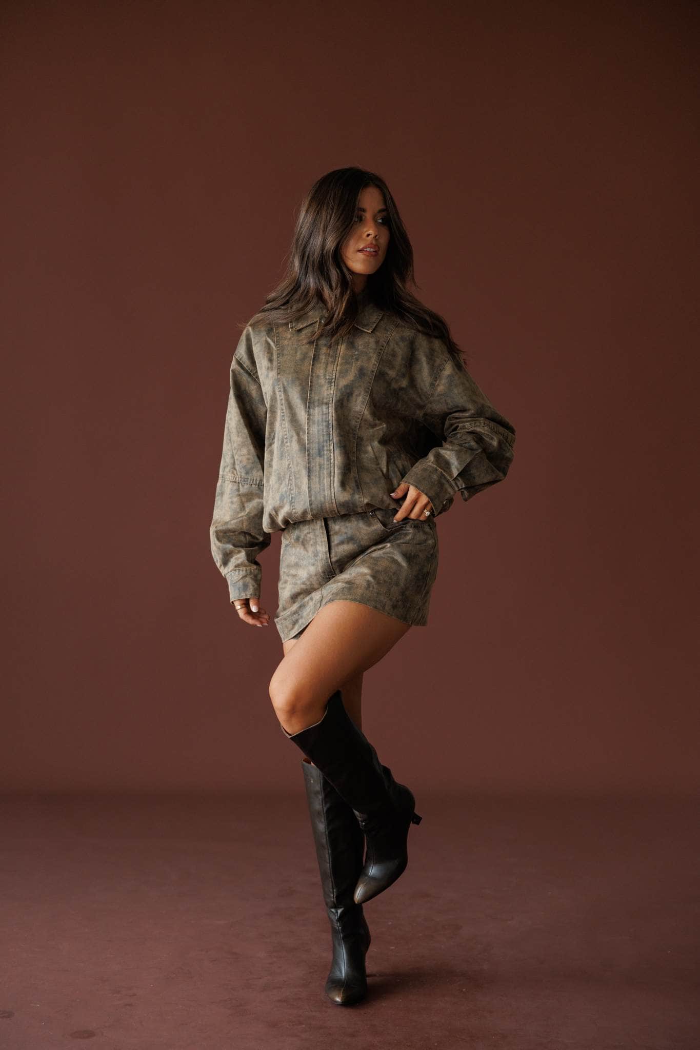 Trouble In Town Skort