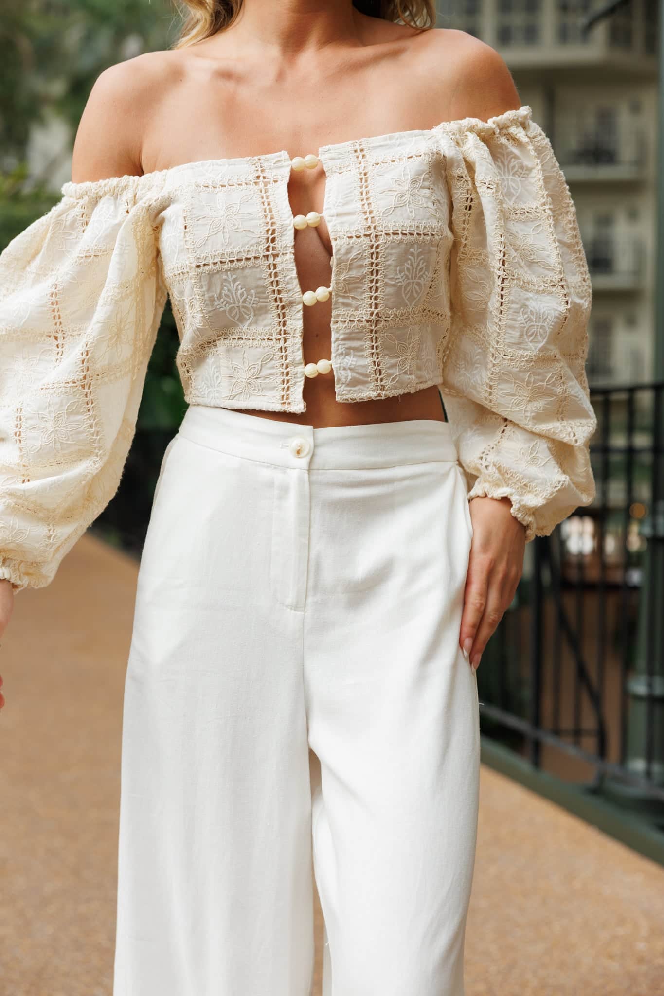 Dolce Vita Beaded Top