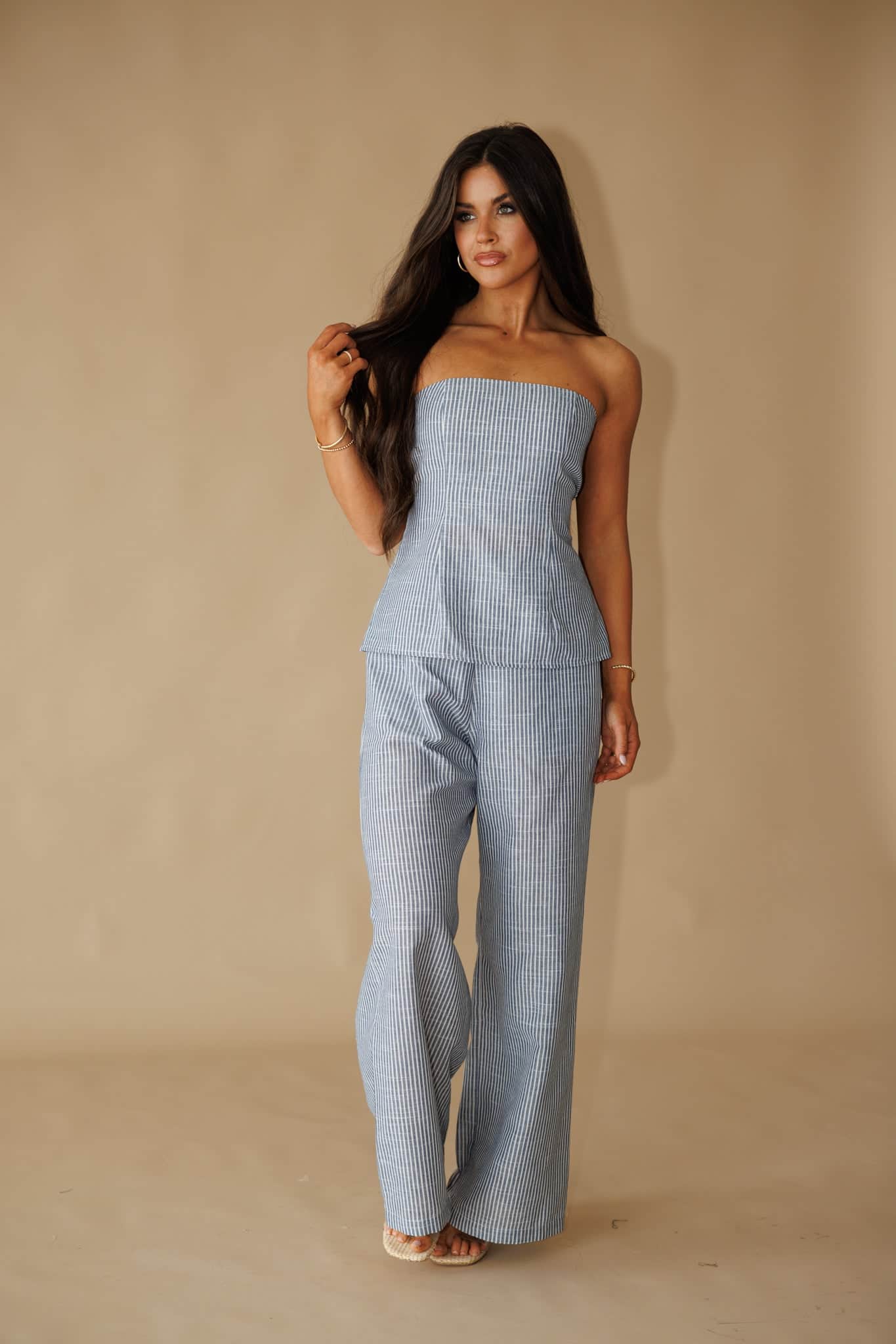 Coastal Club Striped Top