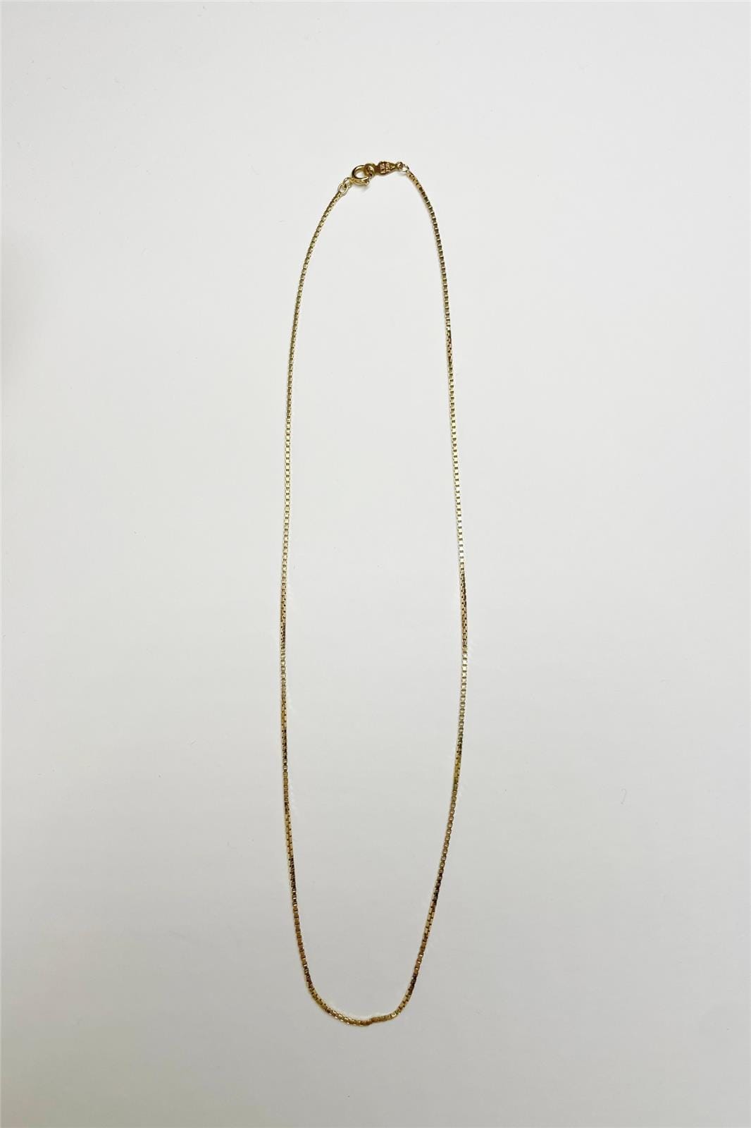 JN1031 simple gold chain necklace by together
