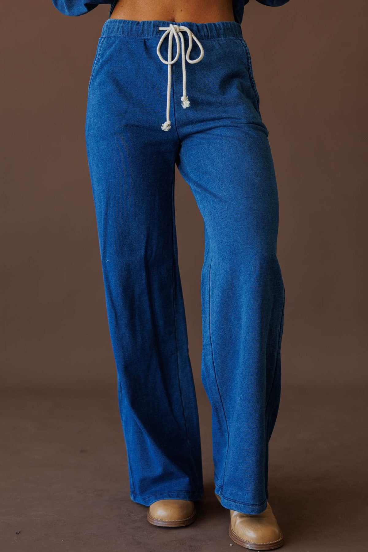 Wide leg trouser