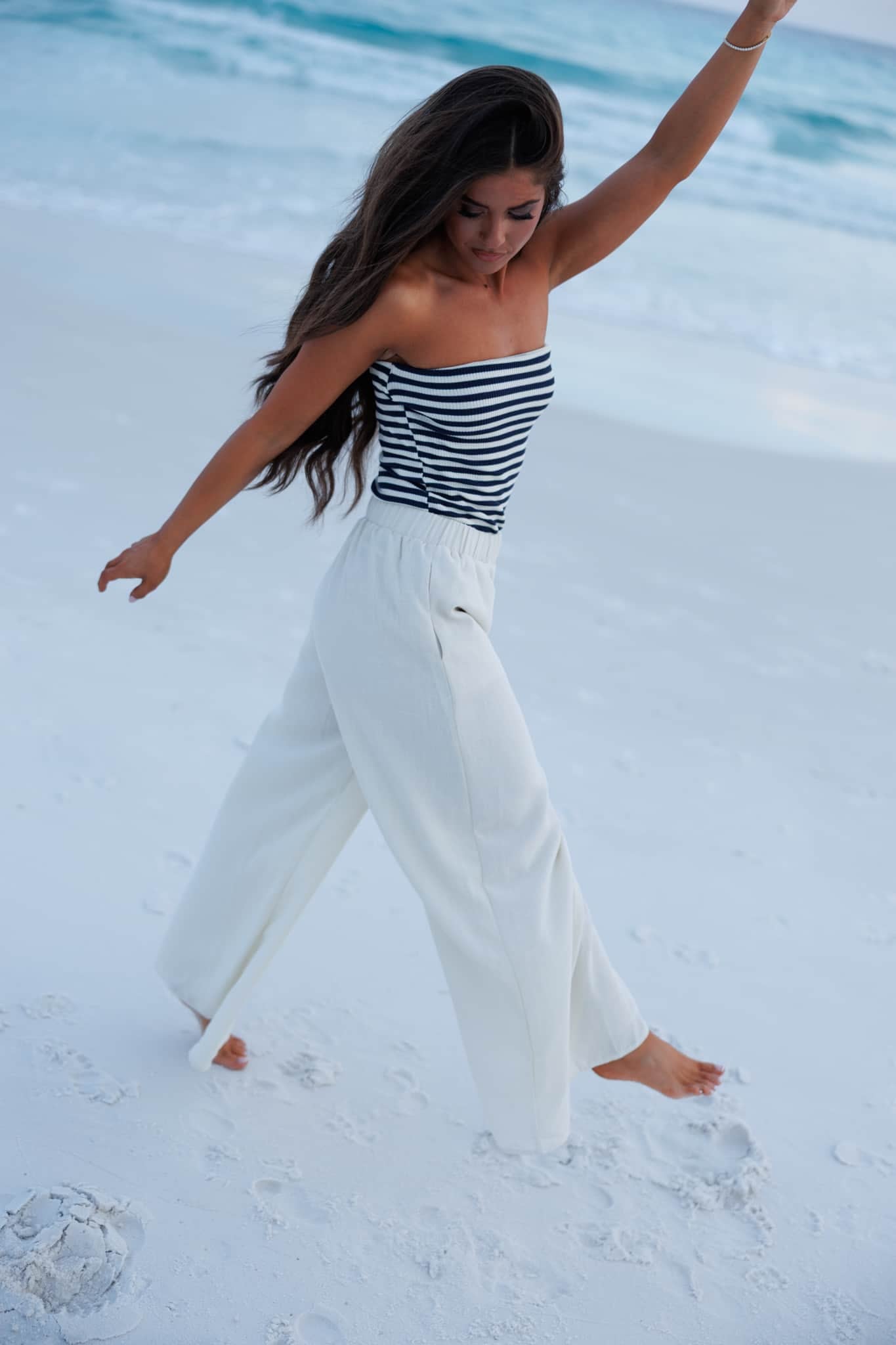Tidal Stripe Top