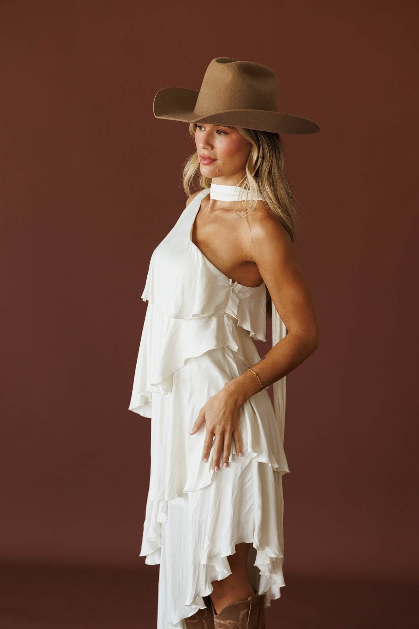Hollowloom Tiered Dress