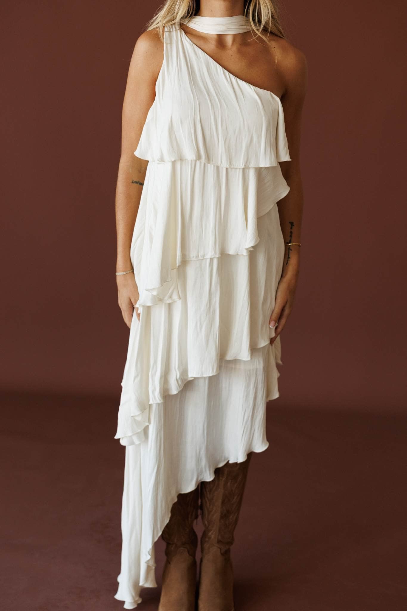 Hollowloom Tiered Dress