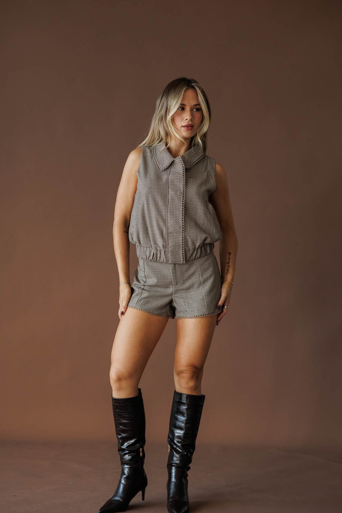 Quilted chalet jacket