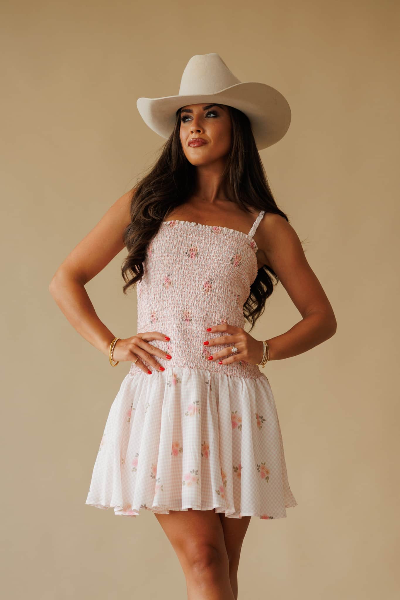 Lovestruck Smocked Dress