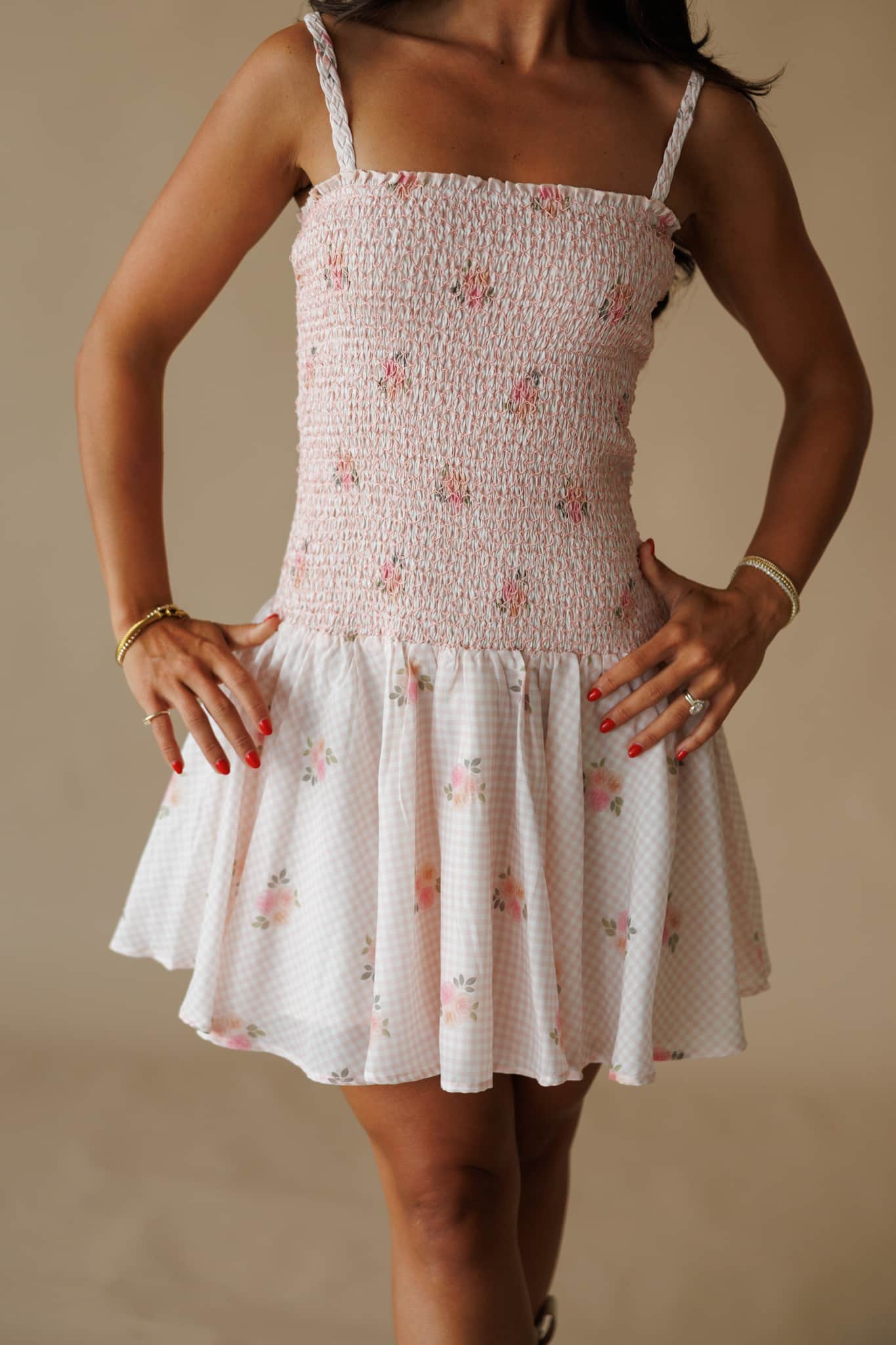 Lovestruck Smocked Dress