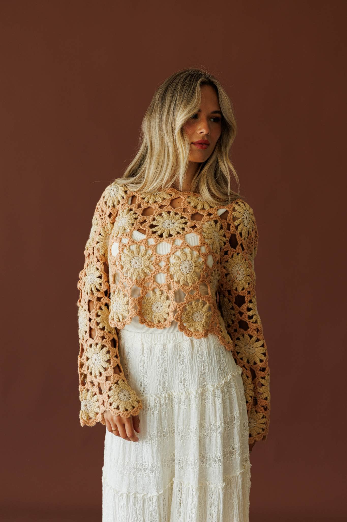 Meadowloom Crochet Top