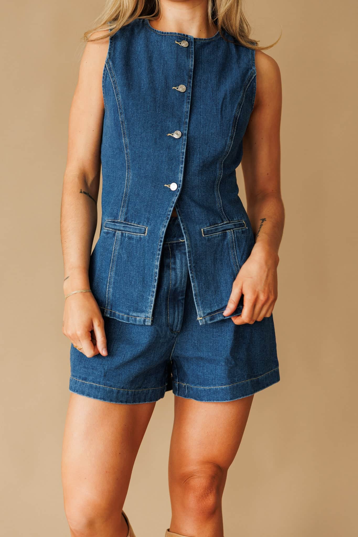 Melrose Denim Shorts