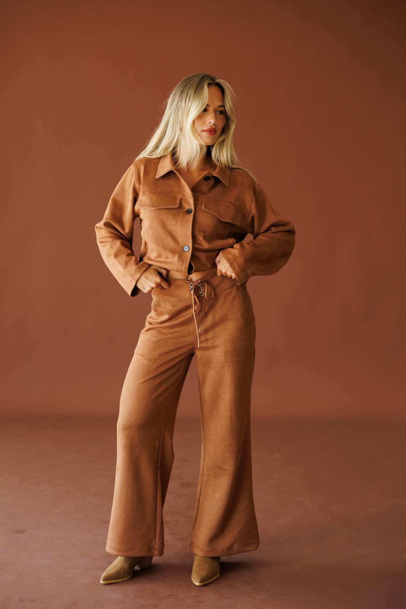 Modern Cowgirl Suede Pants